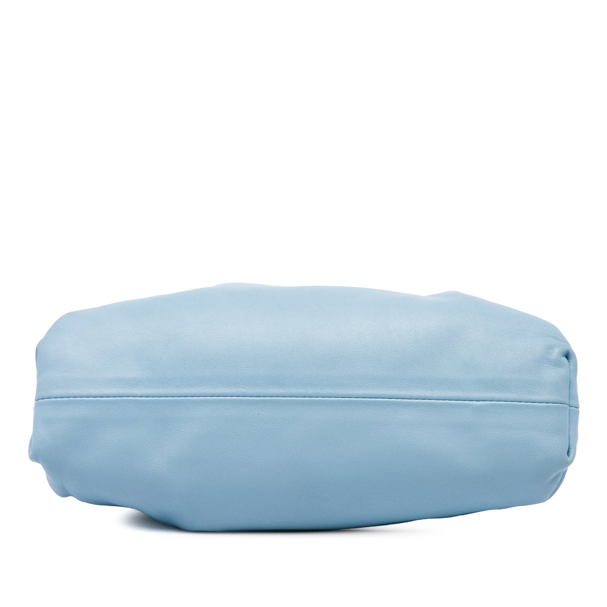 Bottega Veneta Lambskin The Mini Pouch Crossbody — Blue