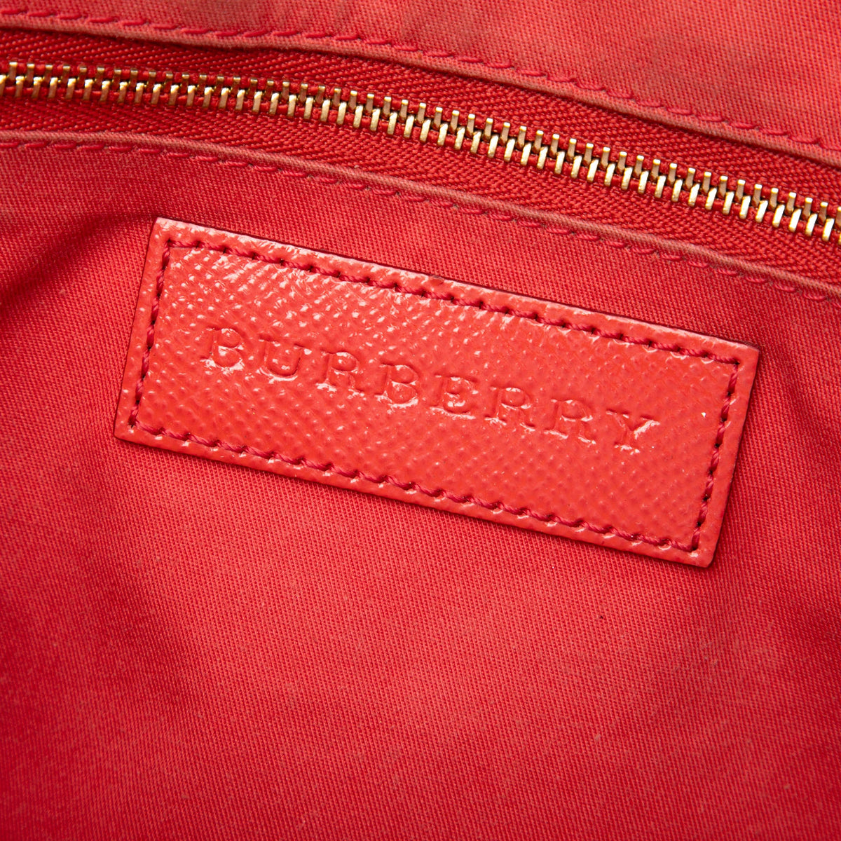 Burberry Haymarket Check Coated Canvas Minford Portrait Satchel — Beige