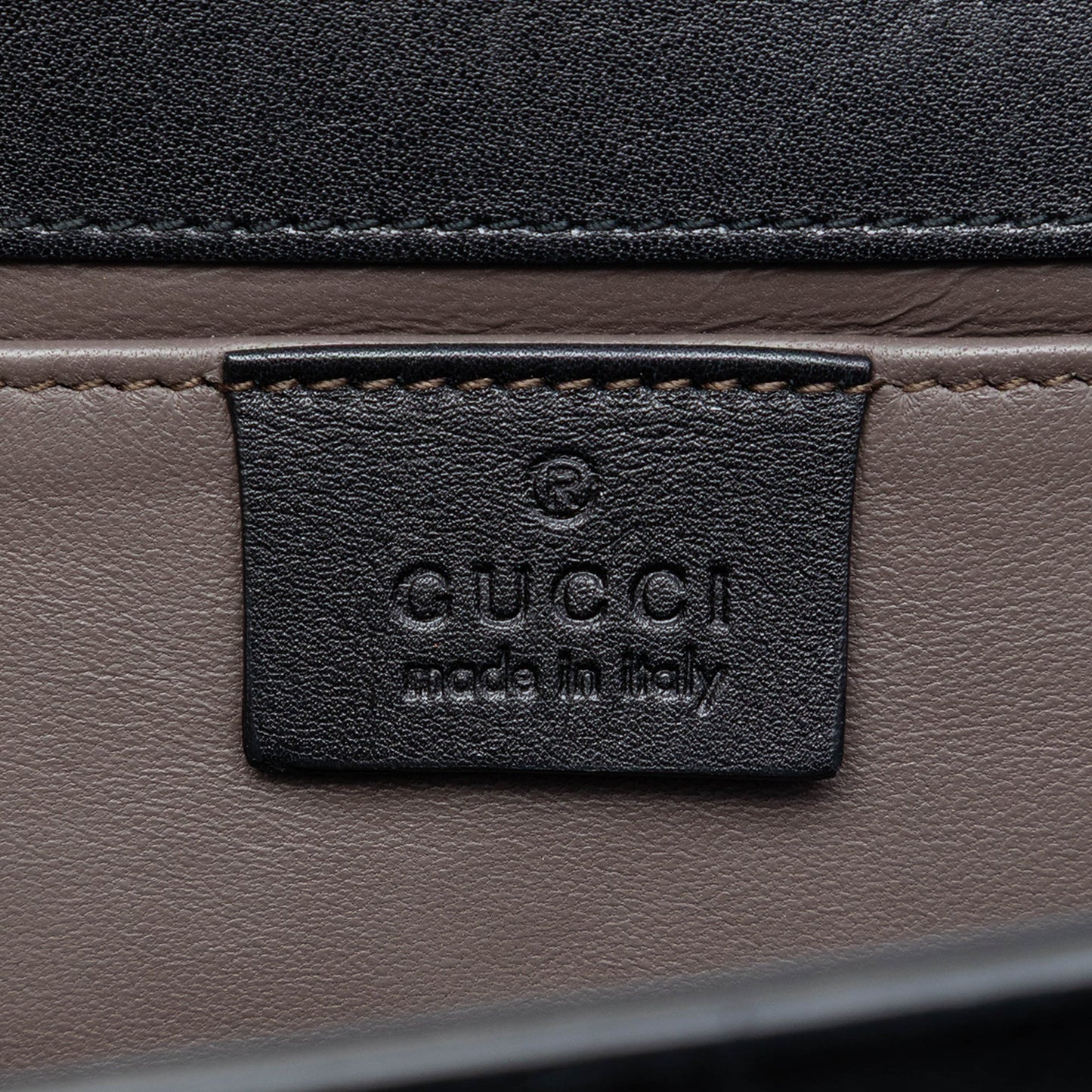 Gucci Suede Broadway Crystal Clutch