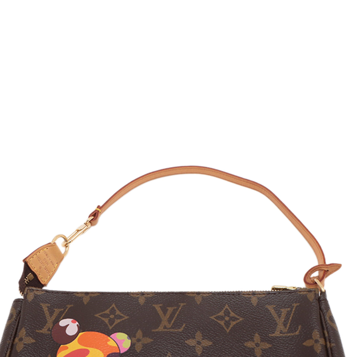 Louis Vuitton Takashi Murakami Monogram Panda Pochette Accessoires — Brown
