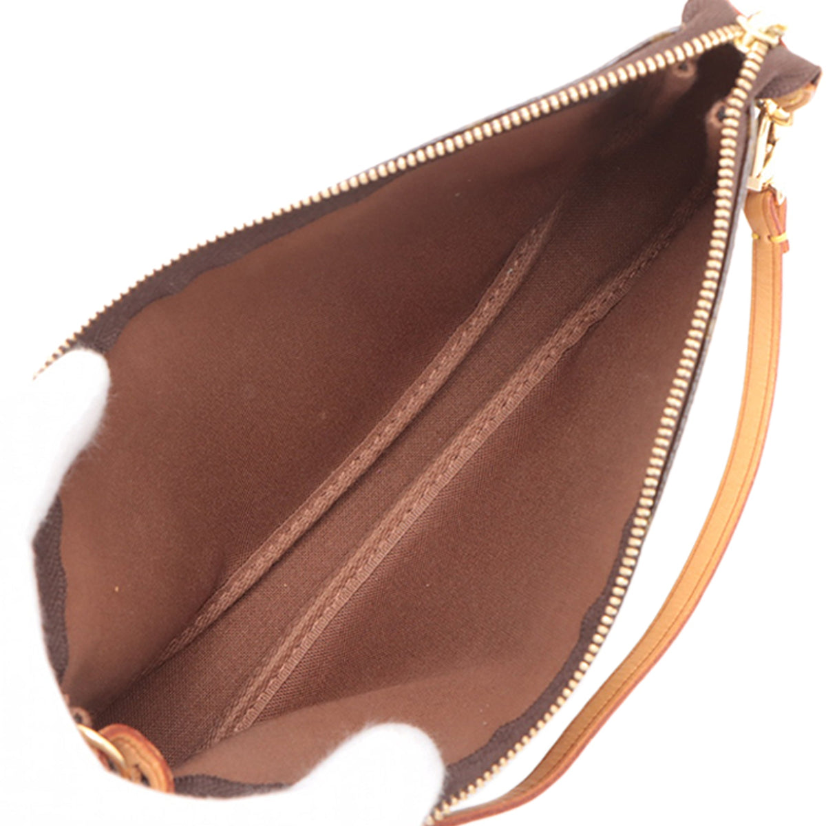 Louis Vuitton Takashi Murakami Monogram Panda Pochette Accessoires — Brown