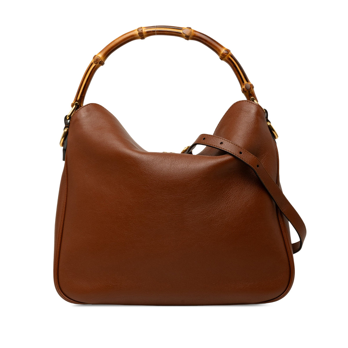 Gucci Medium Calfskin Bamboo Diana Satchel