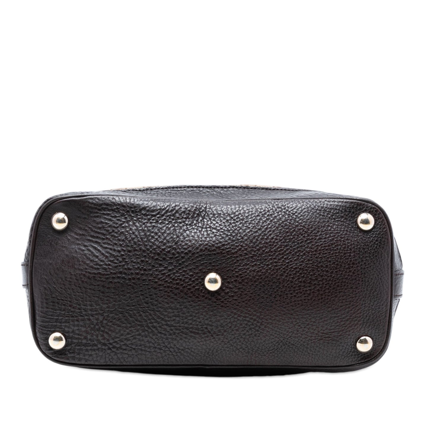 Gucci Medium GG Canvas Charm Dome Satchel