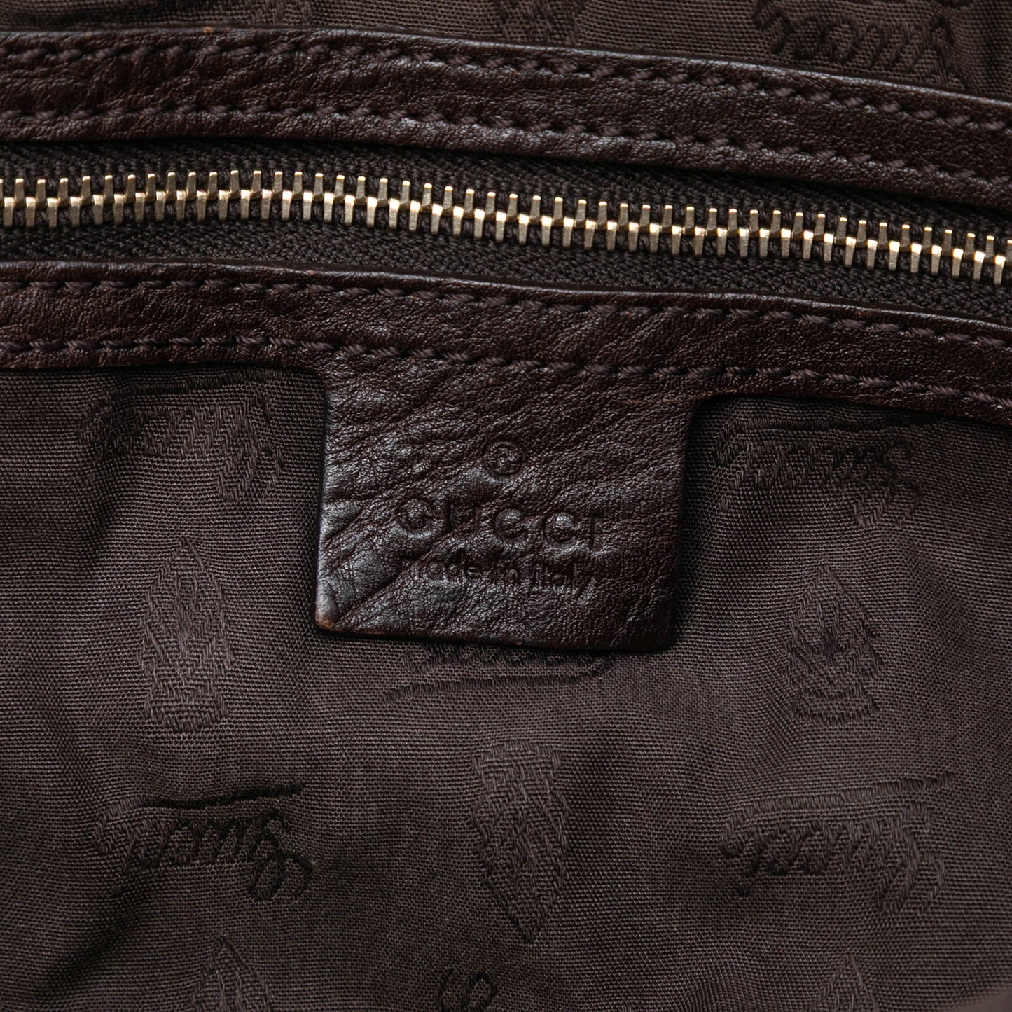 Gucci Medium GG Canvas Charm Dome Satchel