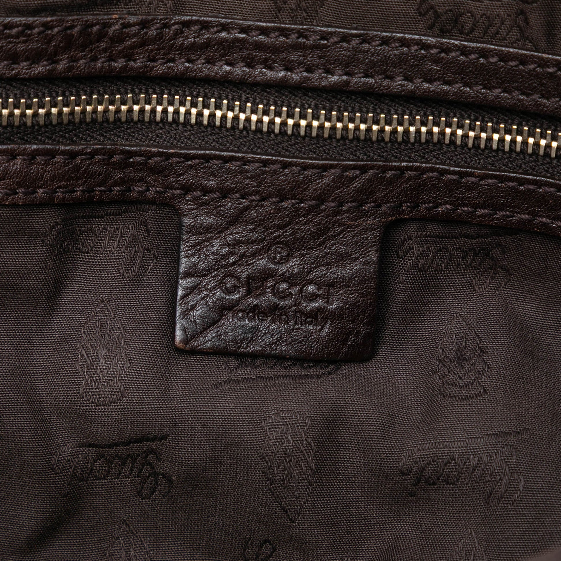 Gucci Medium GG Canvas Charm Dome Satchel