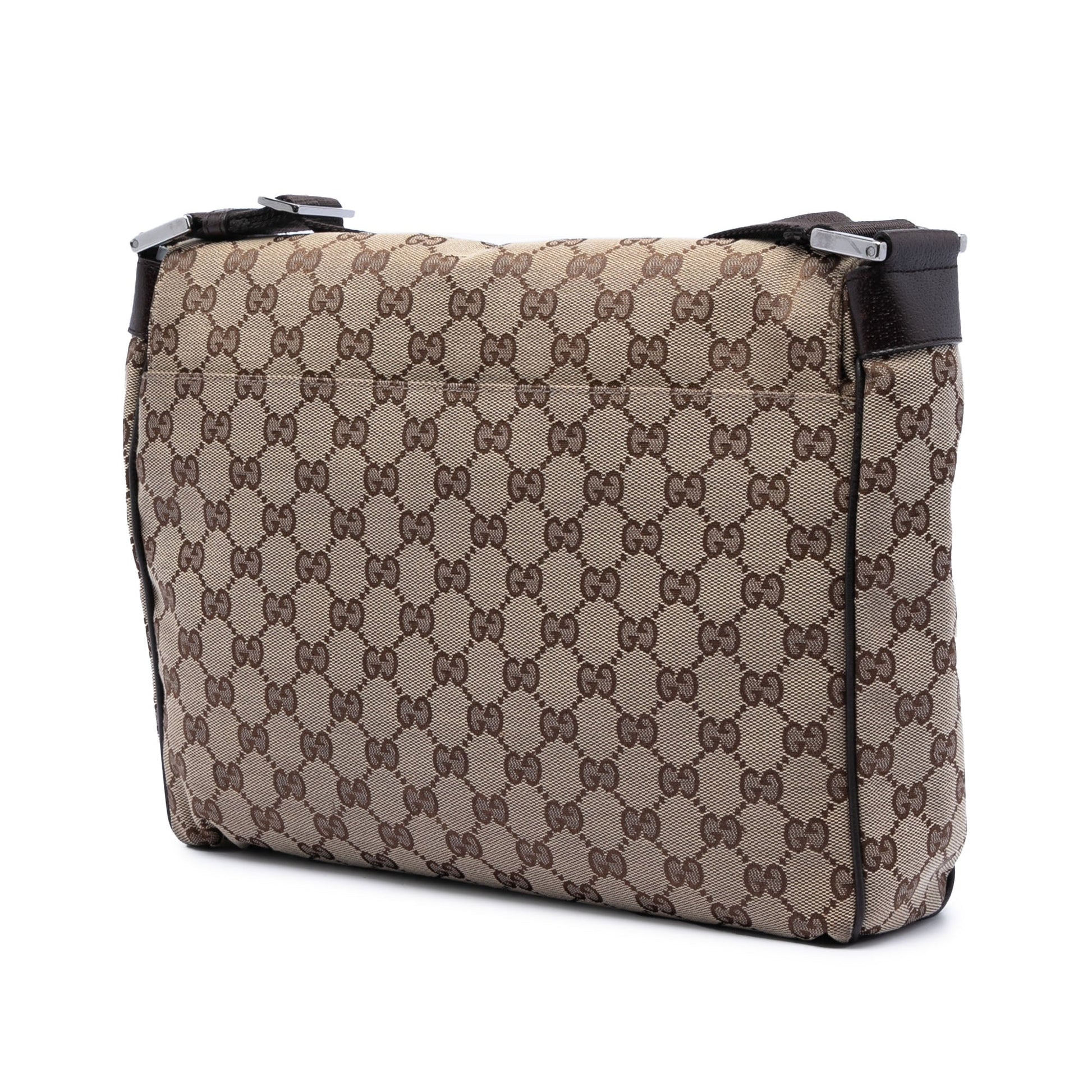 Gucci GG Canvas Messenger Bag