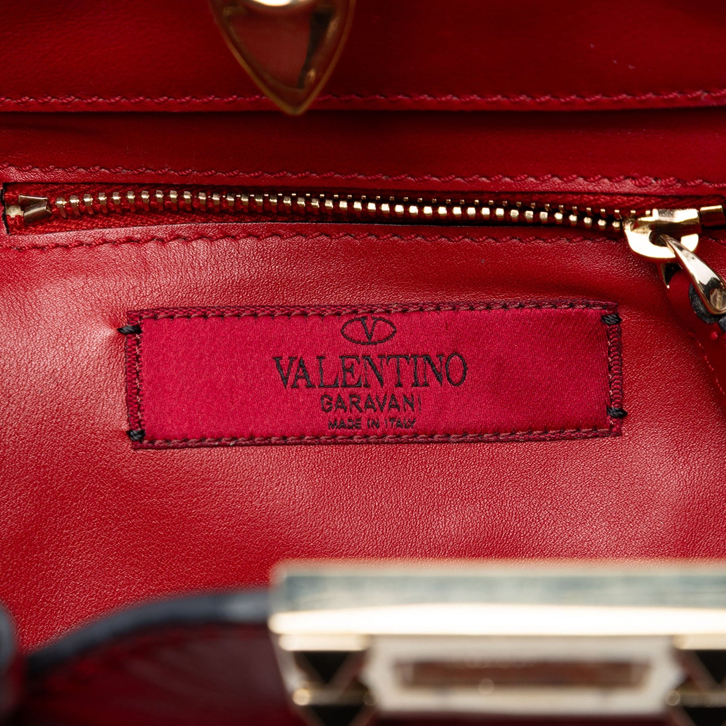 Valentino Mini Leather Rockstud Satchel