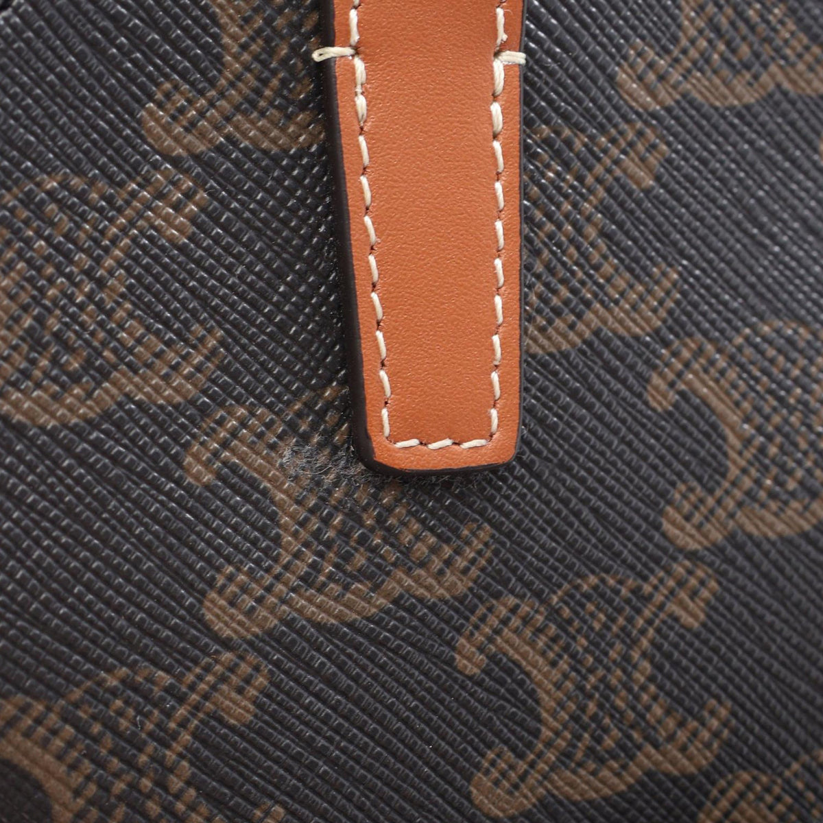 Celine Triomphe Coated Canvas Heart Crossbody