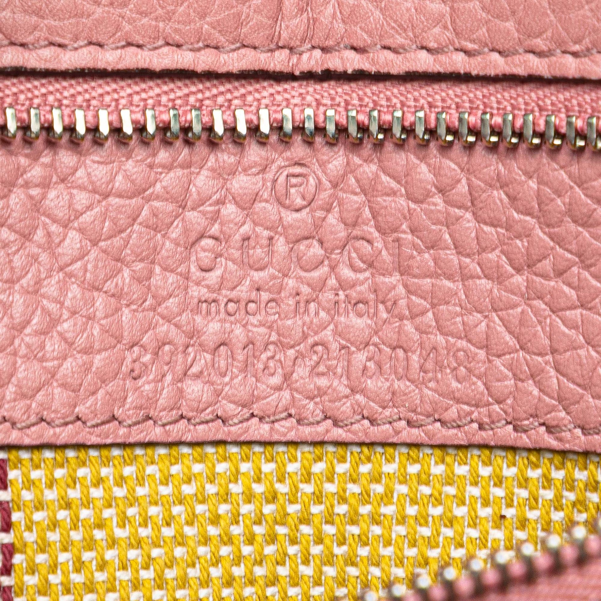 Gucci Medium Leather Bamboo Daily Satchel