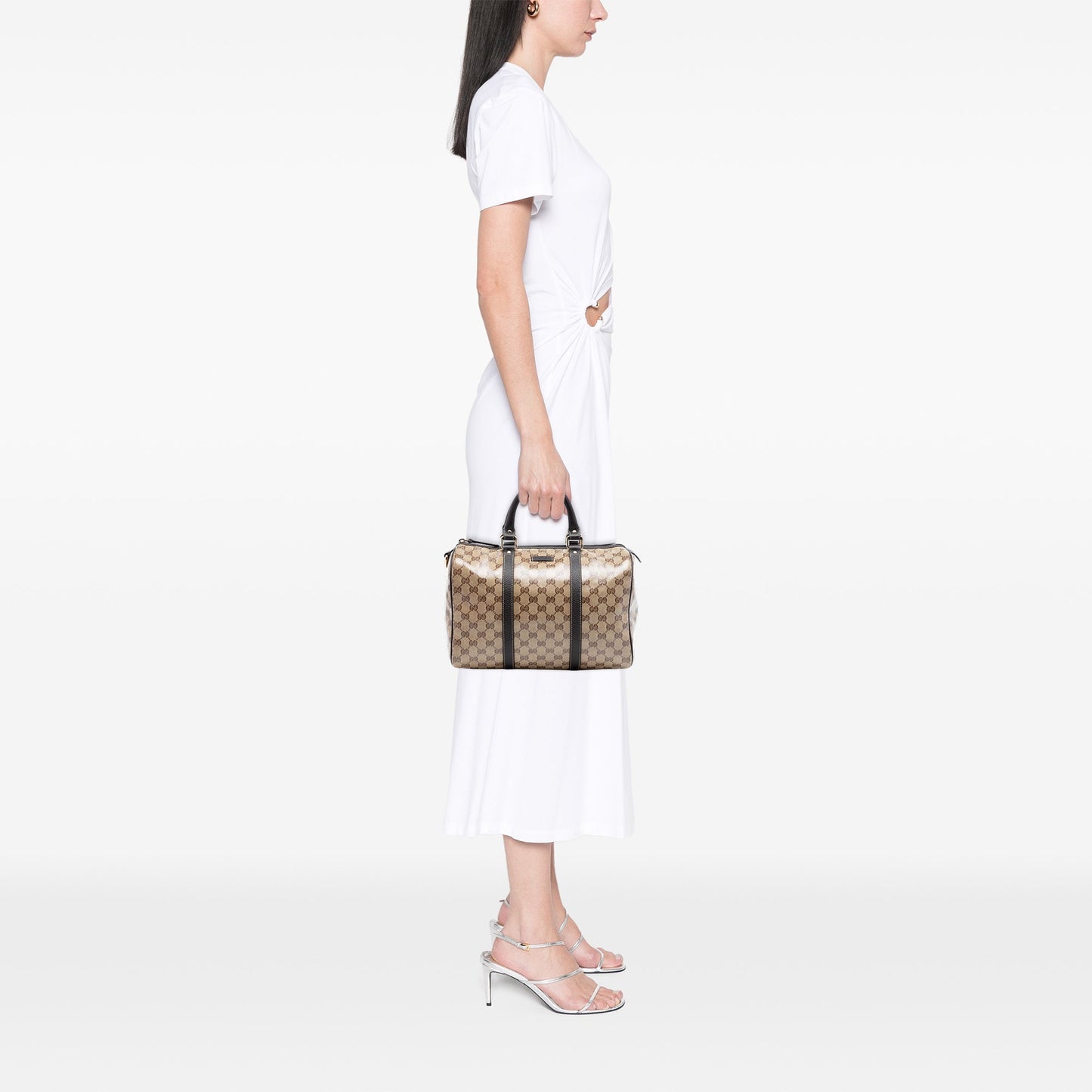 Gucci Medium GG Crystal Joy Boston Bag