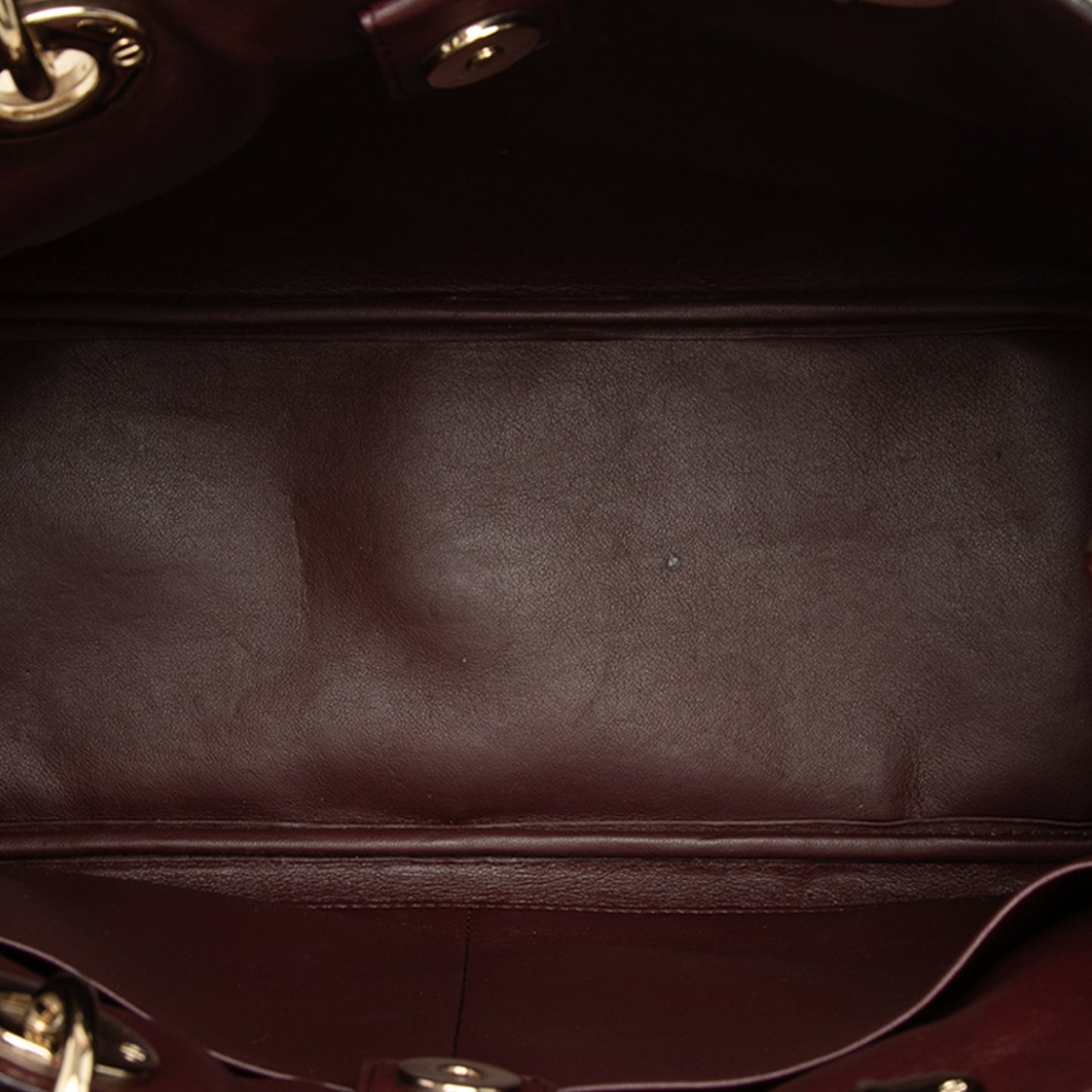 Dior Medium Pebbled Calfskin Diorissimo Satchel