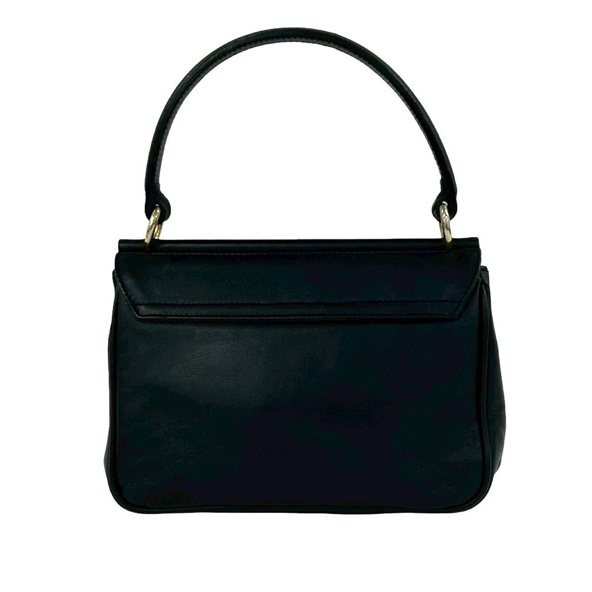 Burberry Leather Flap Satchel