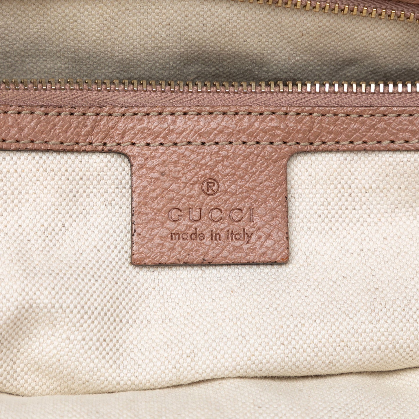Gucci GG Canvas and Leather Bree Tote