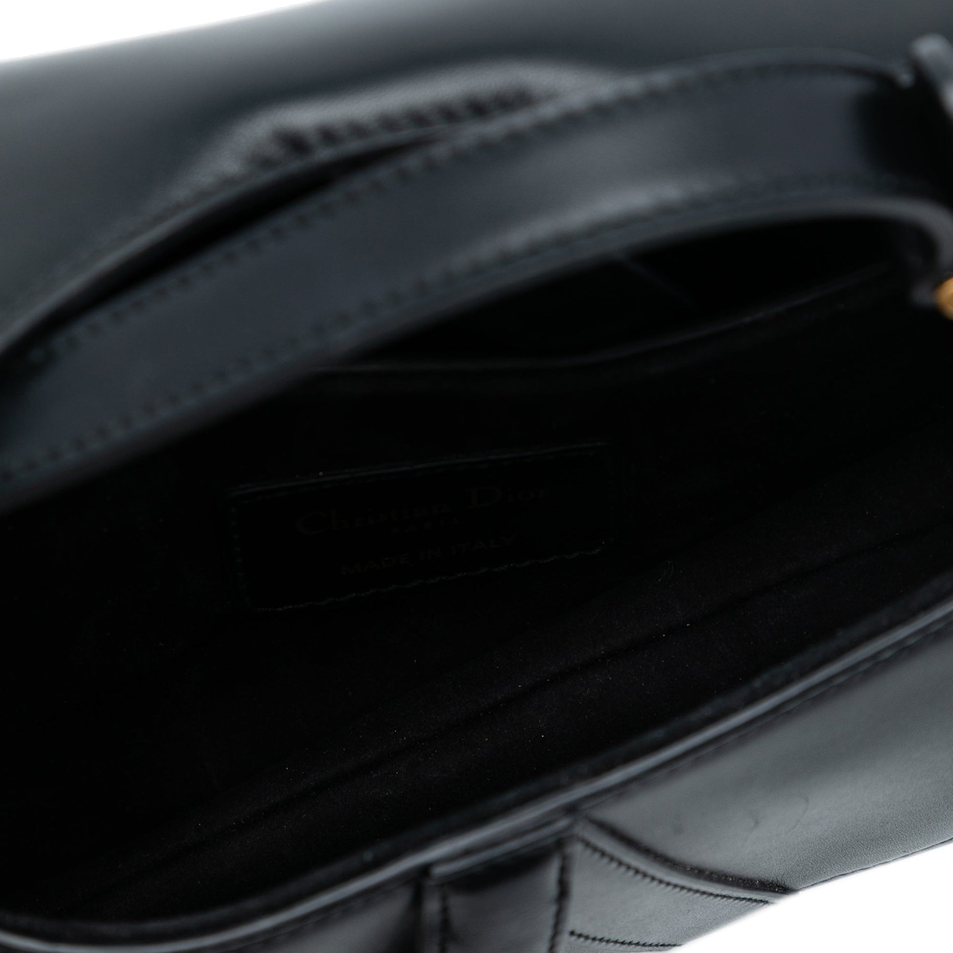 Dior Mini Smooth Calfskin Saddle Bag