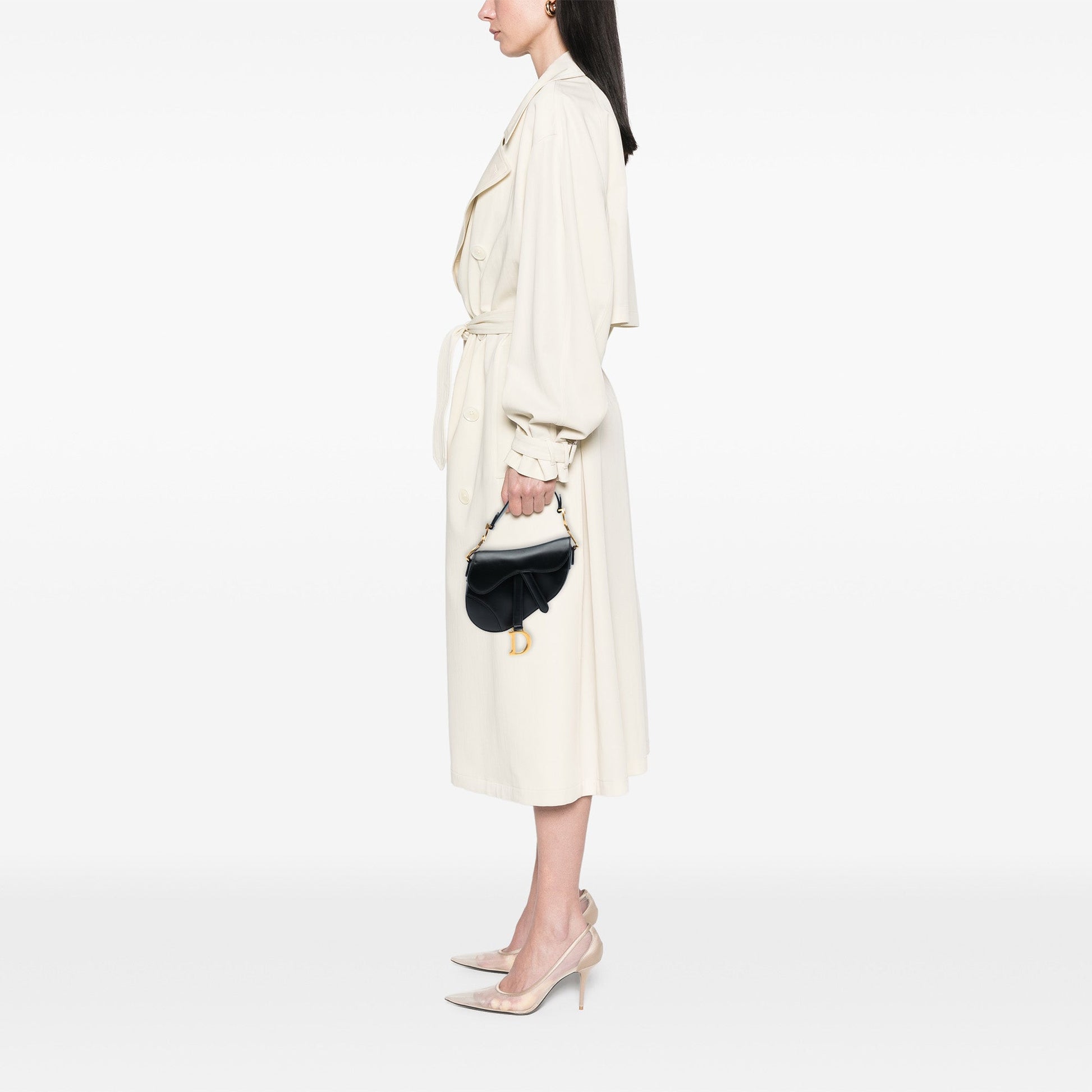 Dior Mini Smooth Calfskin Saddle Bag