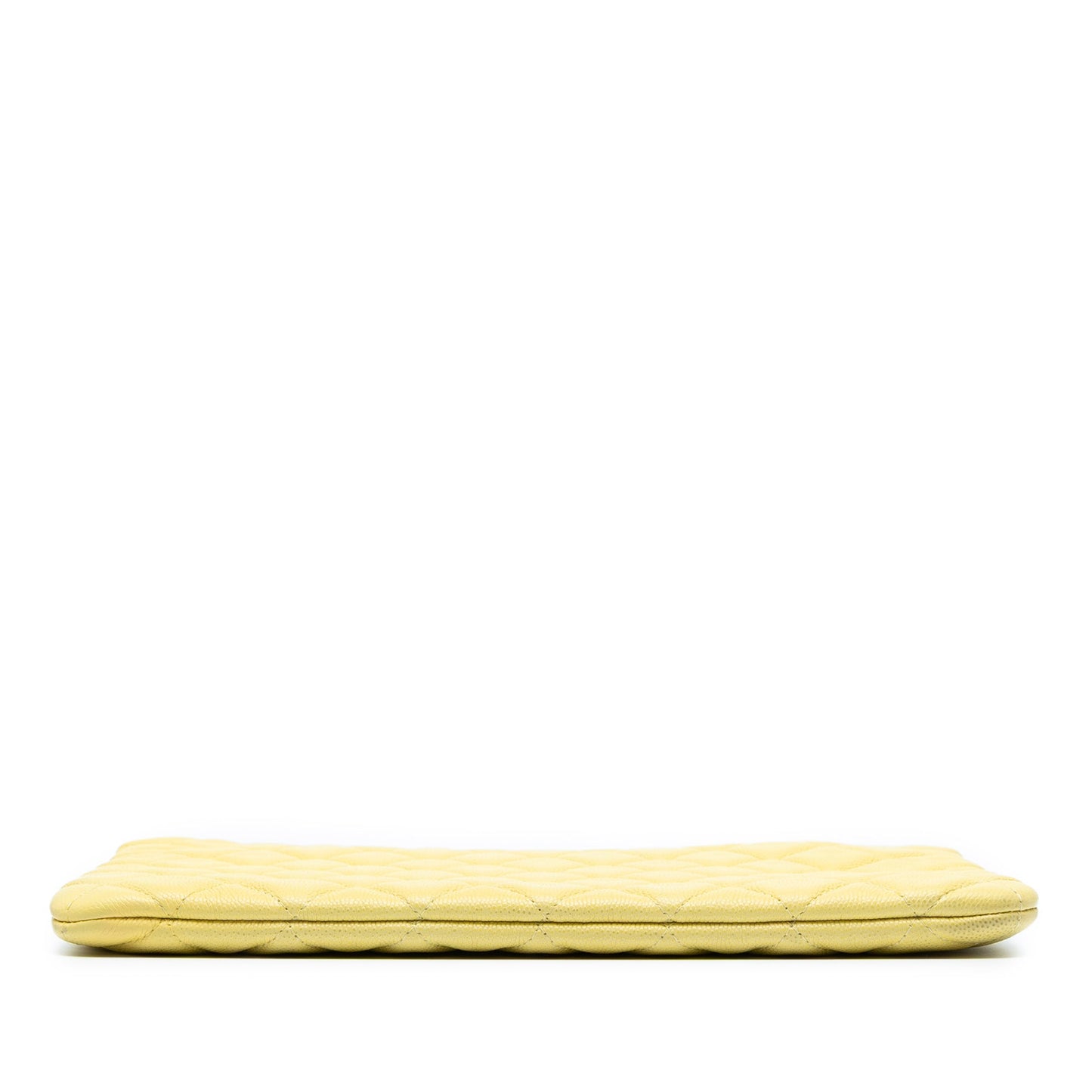 Chanel Medium Quilted Caviar O Case Clutch