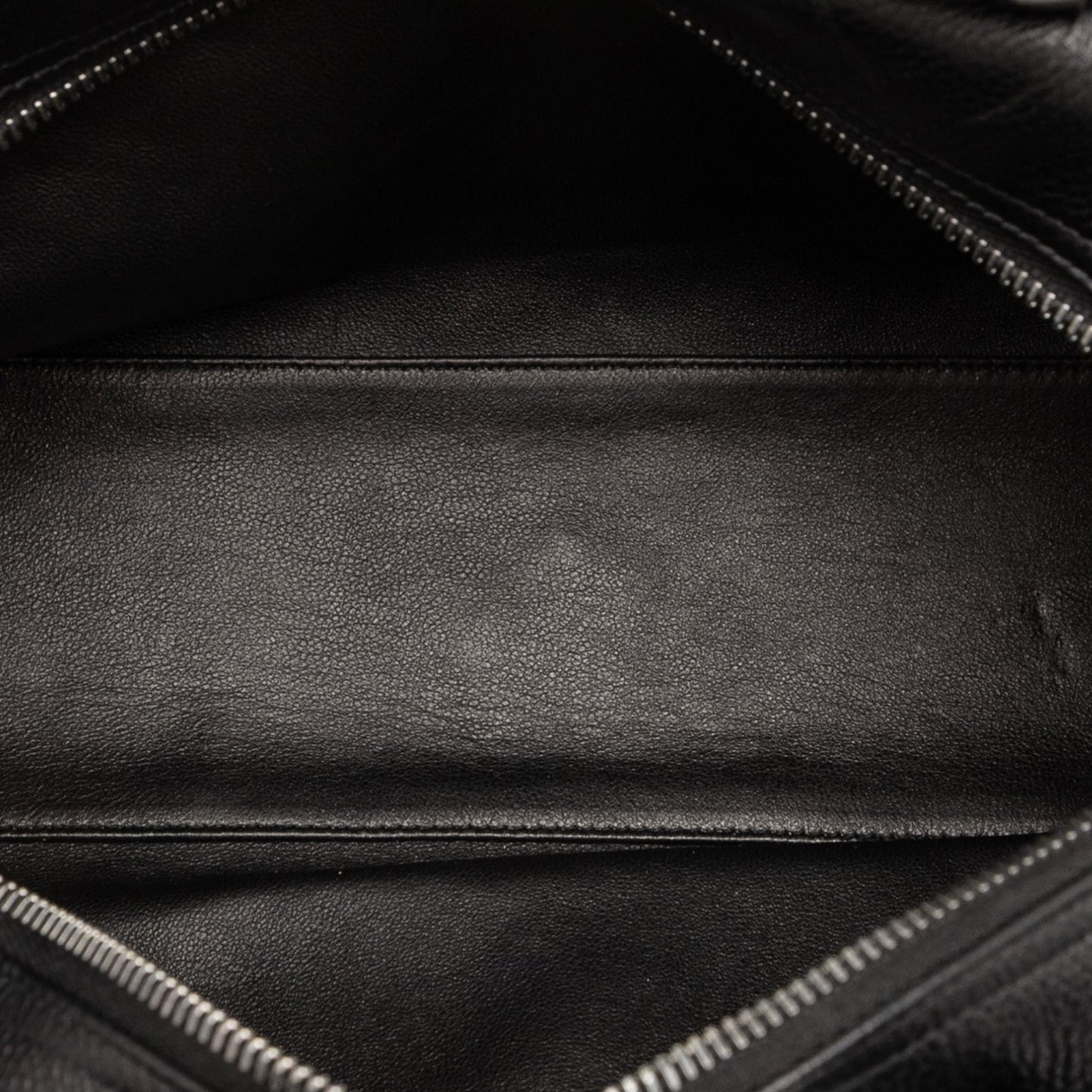 Chanel Quilted Calfskin Logo Bowler Bag