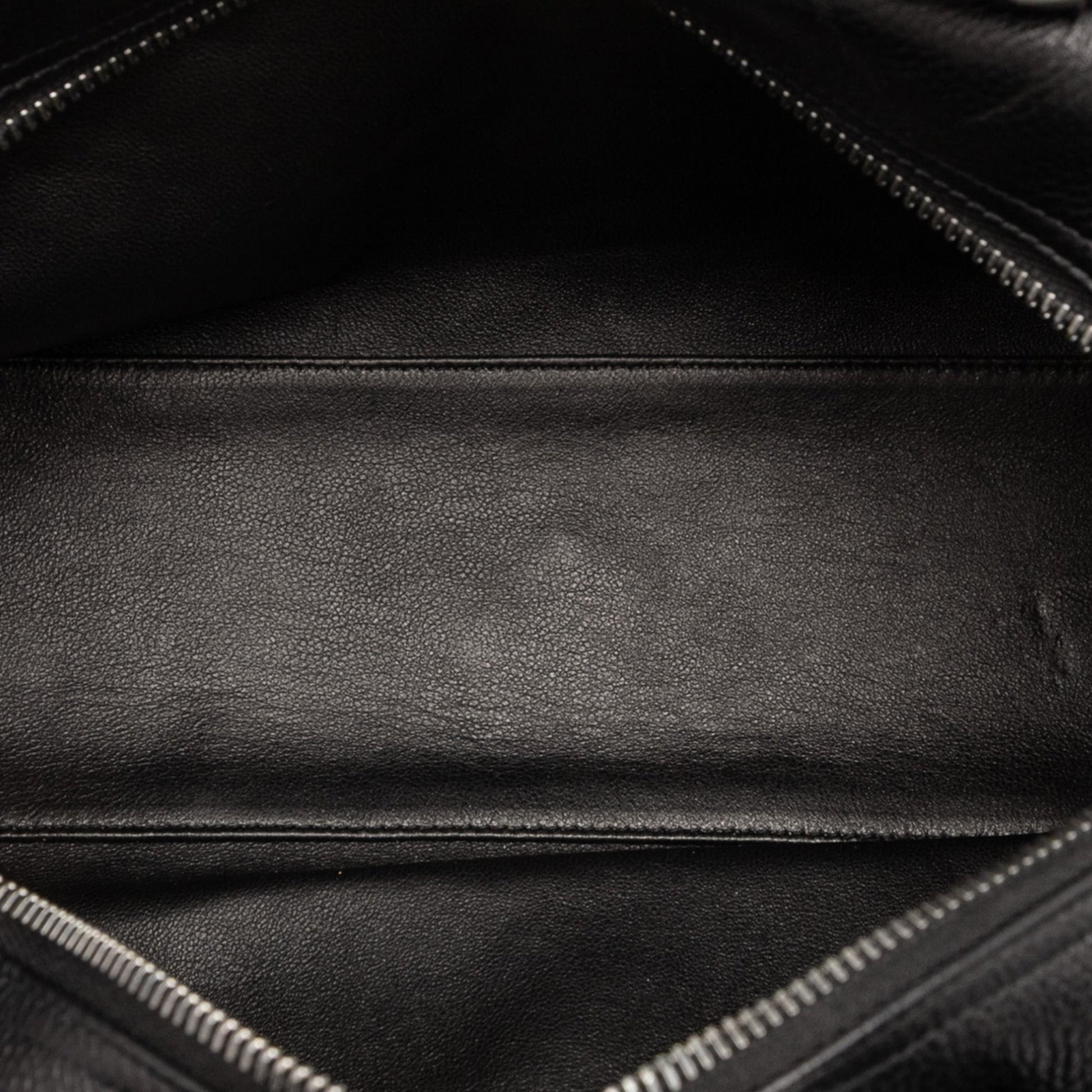 Chanel Quilted Calfskin Logo Bowler Bag
