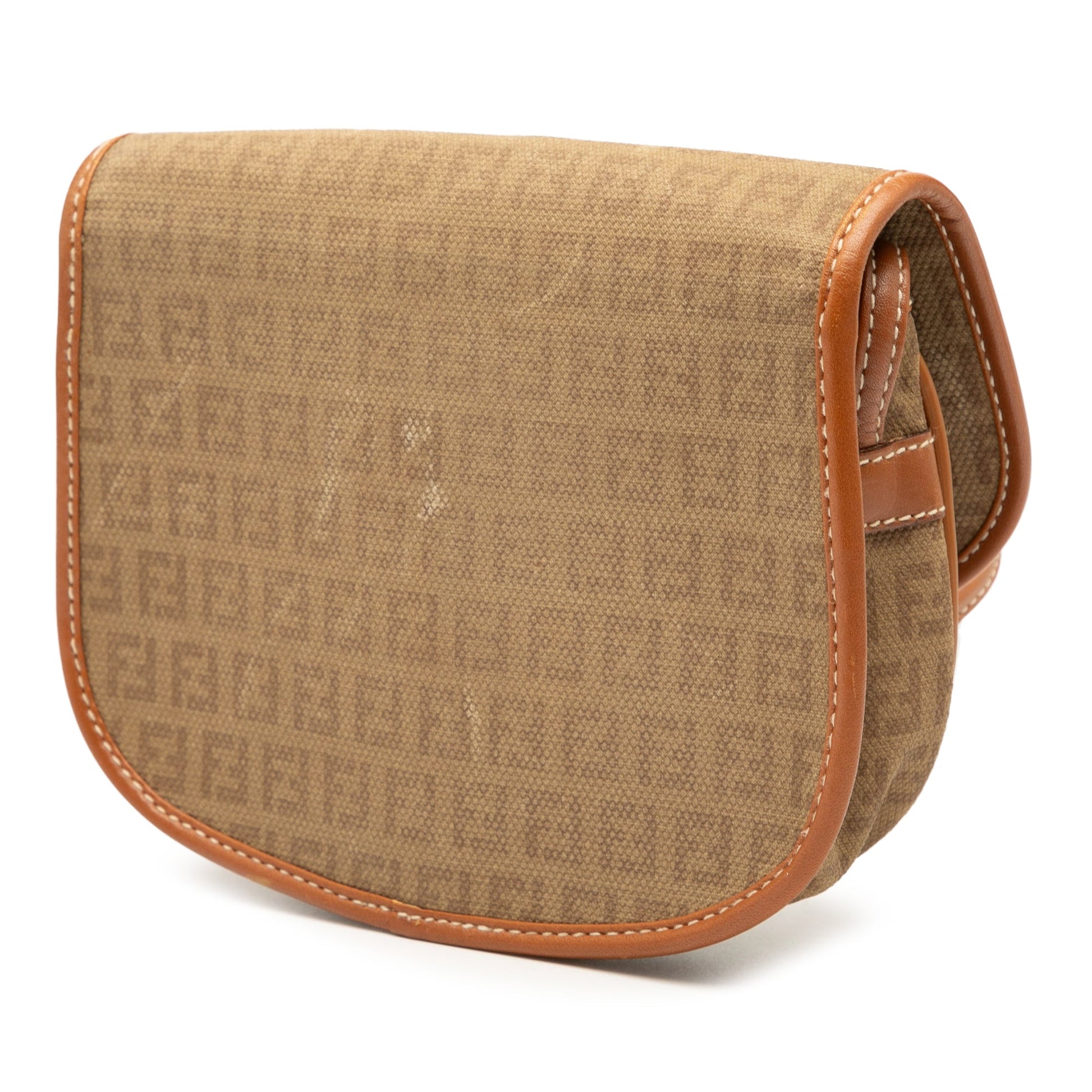 Fendi Mini Zucchino Canvas Crossbody