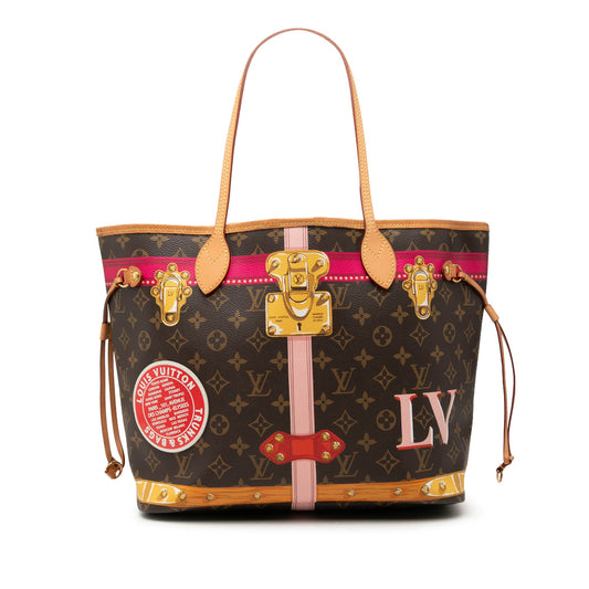 Louis Vuitton Monogram Summer Trunks Neverfull MM
