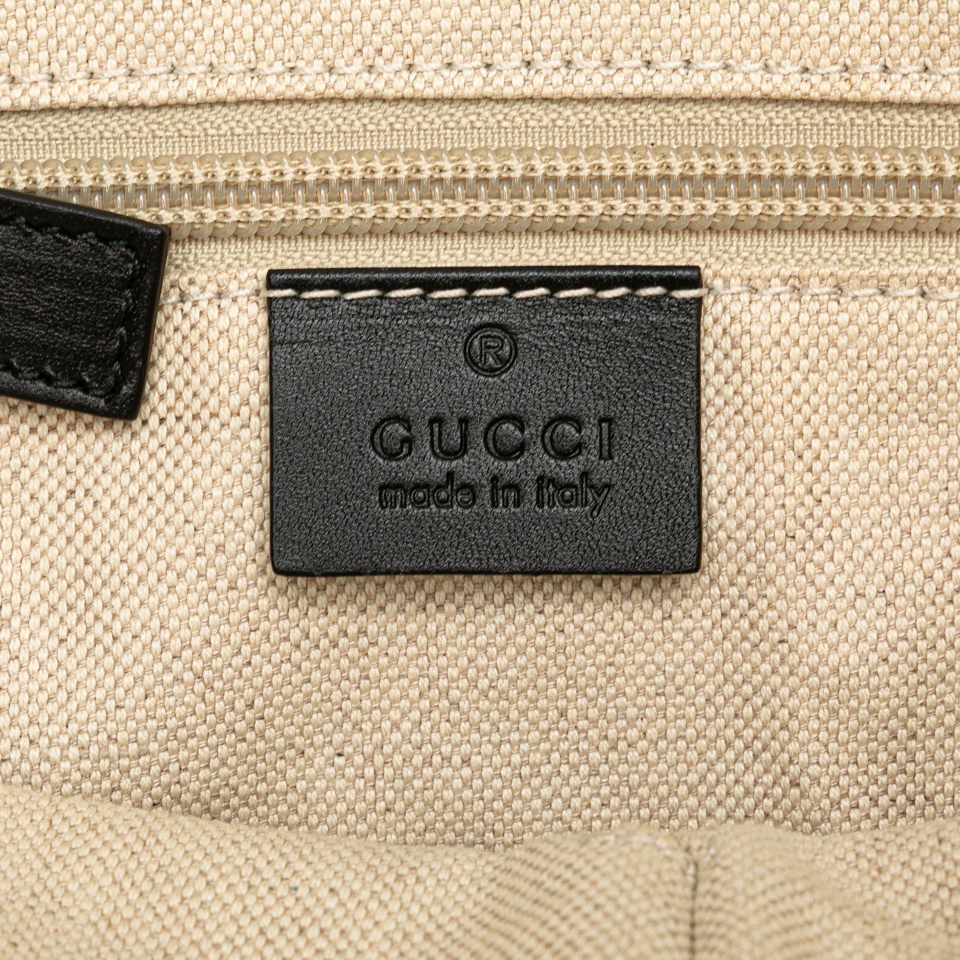 Gucci Diamante Coated Canvas Zip Crossbody