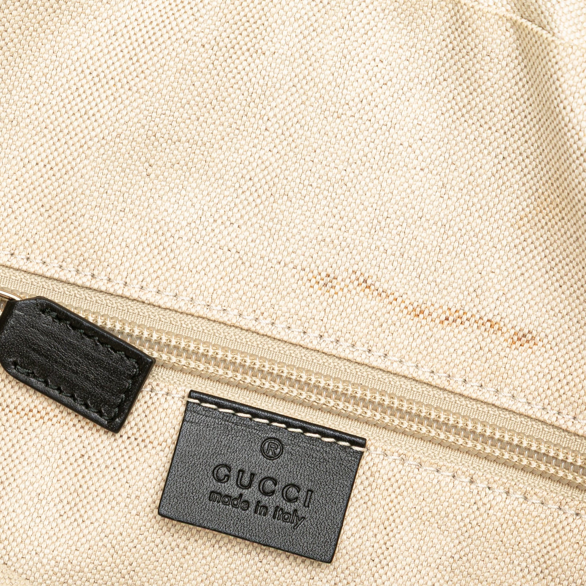 Gucci Diamante Coated Canvas Zip Crossbody