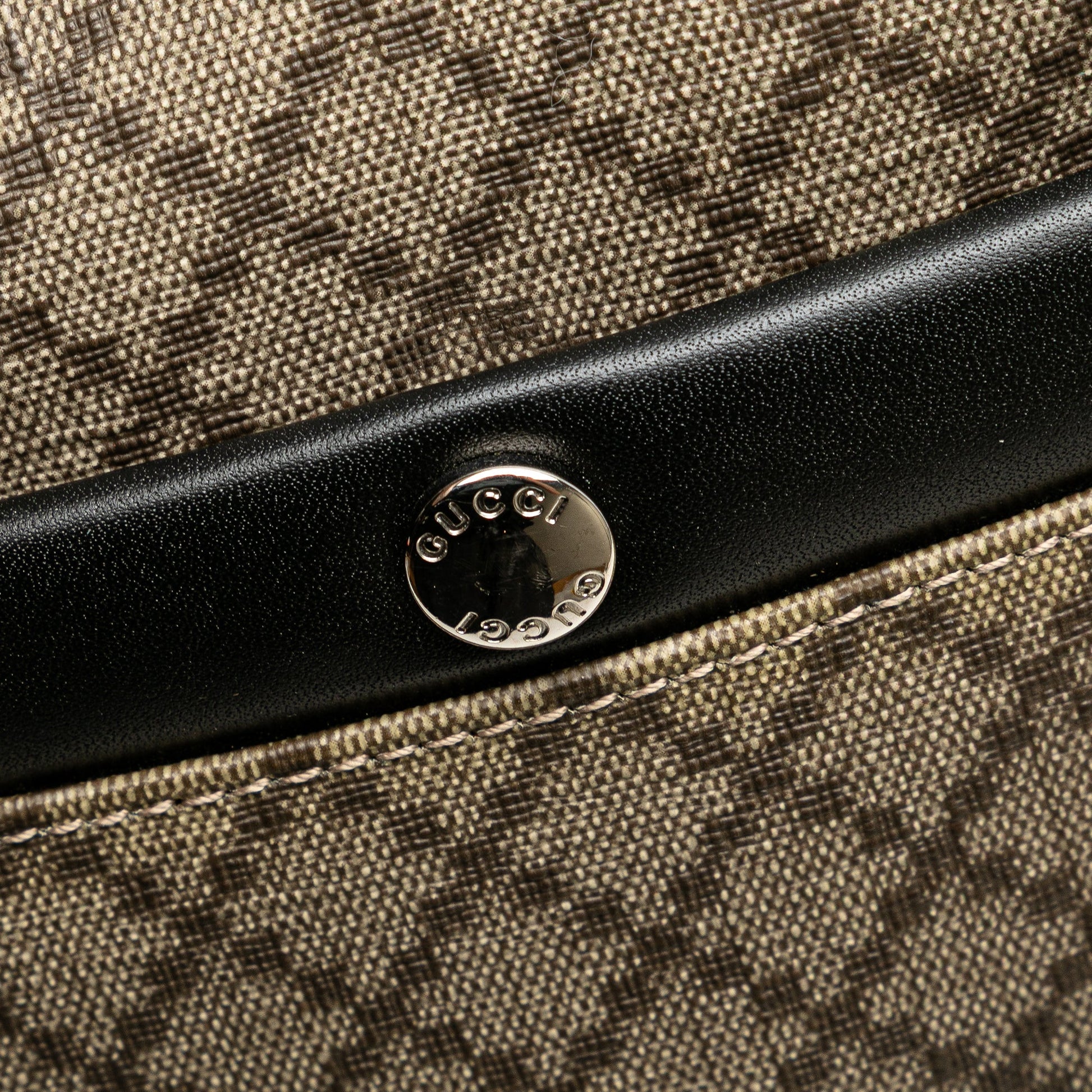 Gucci Diamante Coated Canvas Zip Crossbody
