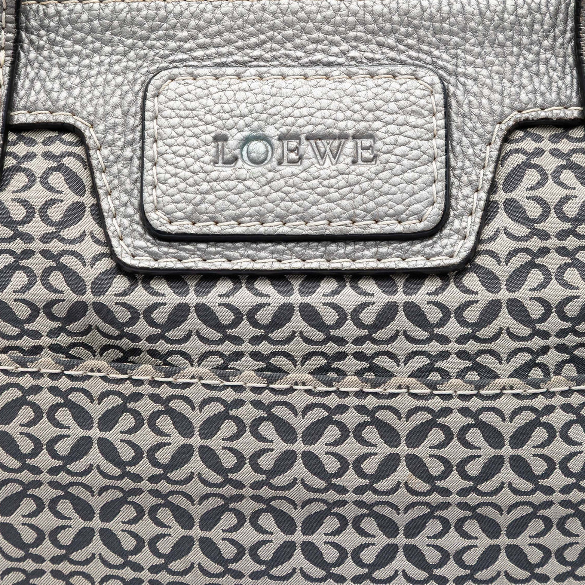 LOEWE Anagram Canvas Tote