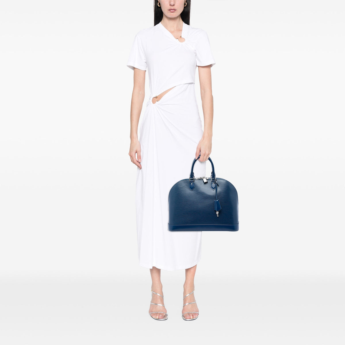 Louis Vuitton Epi Alma GM — Blue