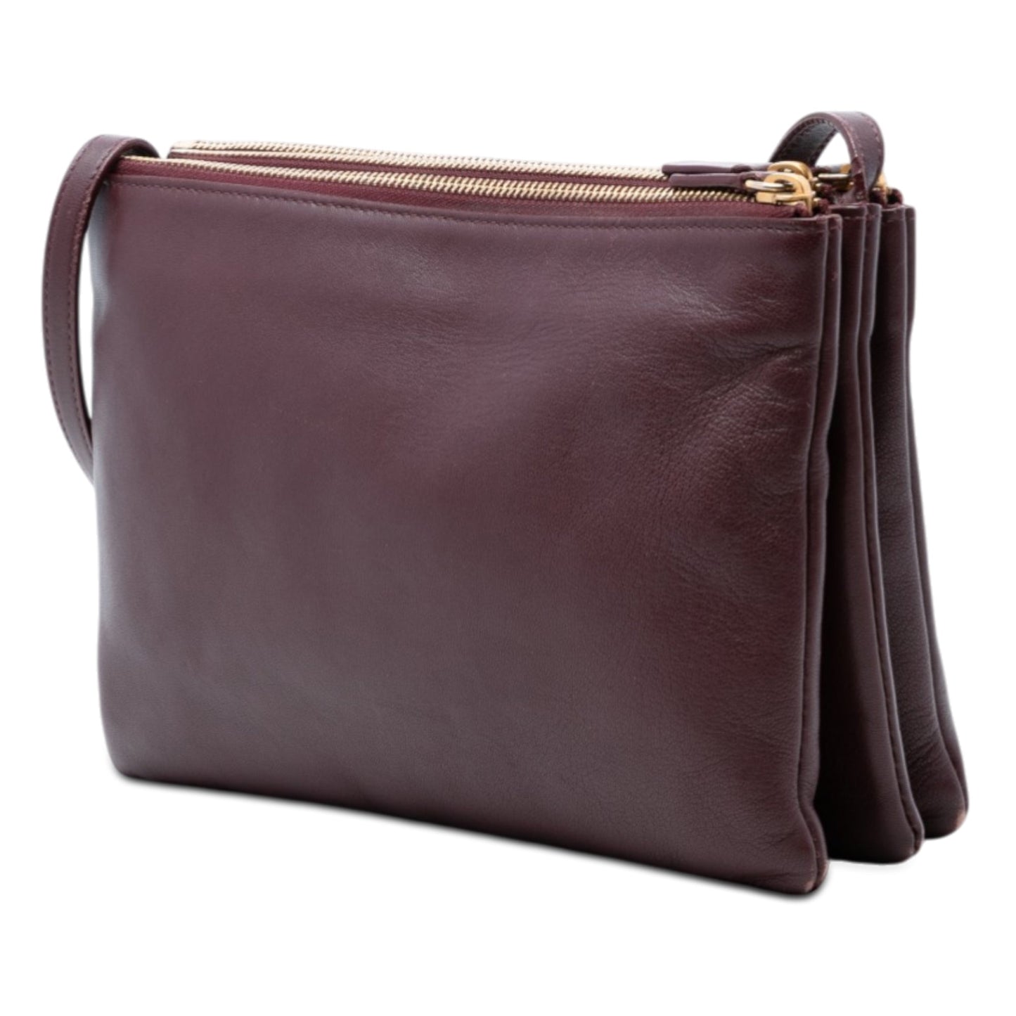 Celine Large Lambskin Trio Crossbody