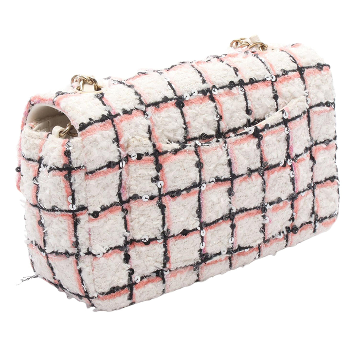 Chanel Mini Rectangular Classic Tweed Single Flap