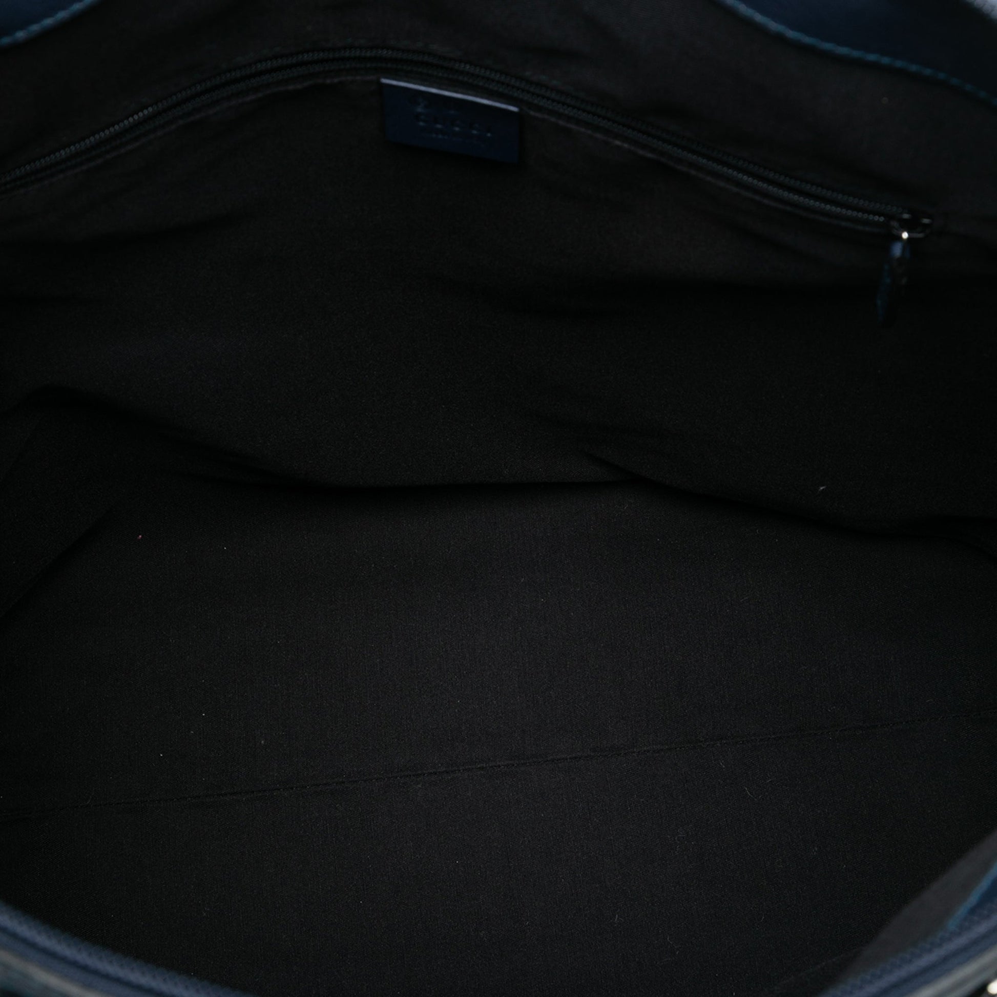 Gucci Large Leather Charm Dome Satchel