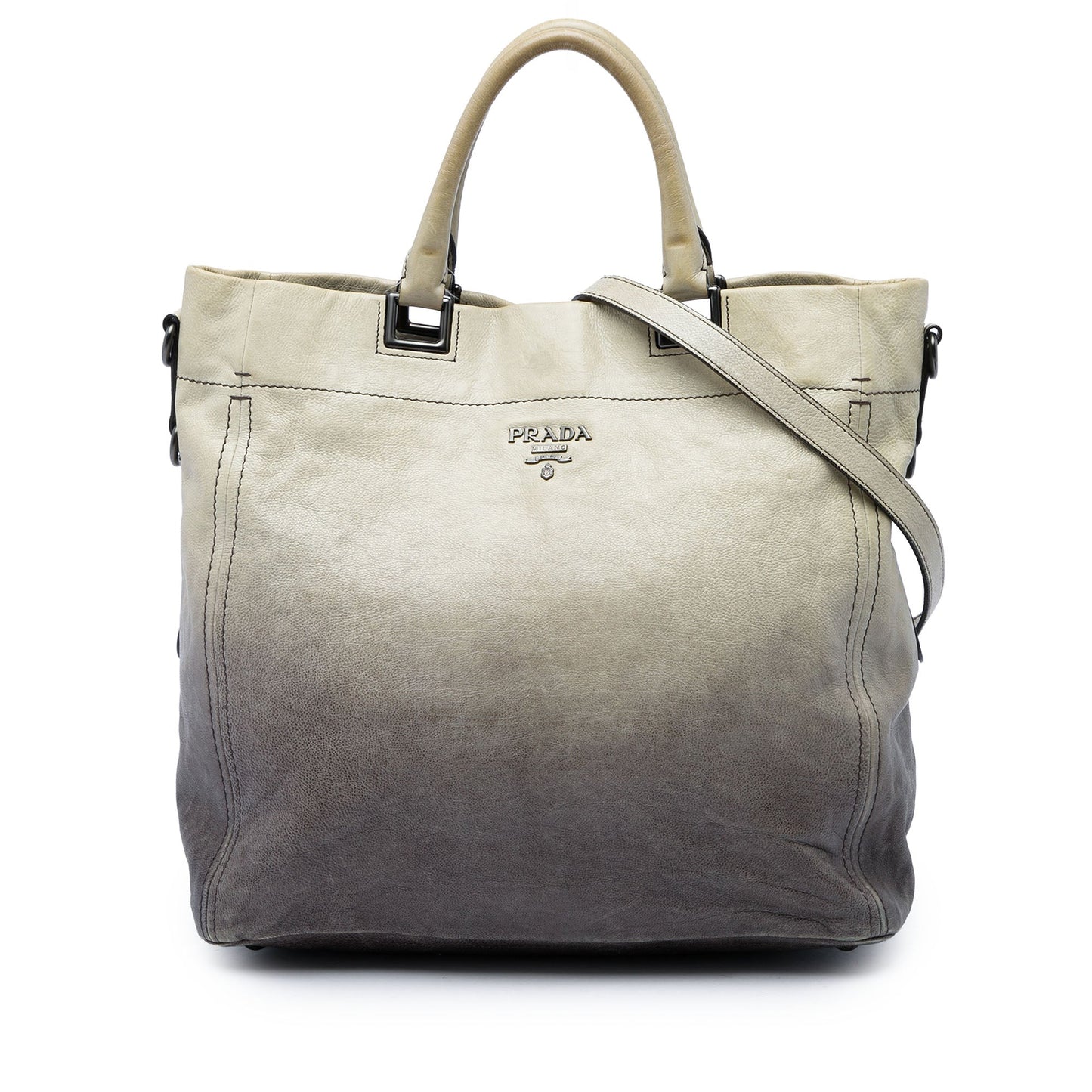 Prada Ombre Glace Calf Tote