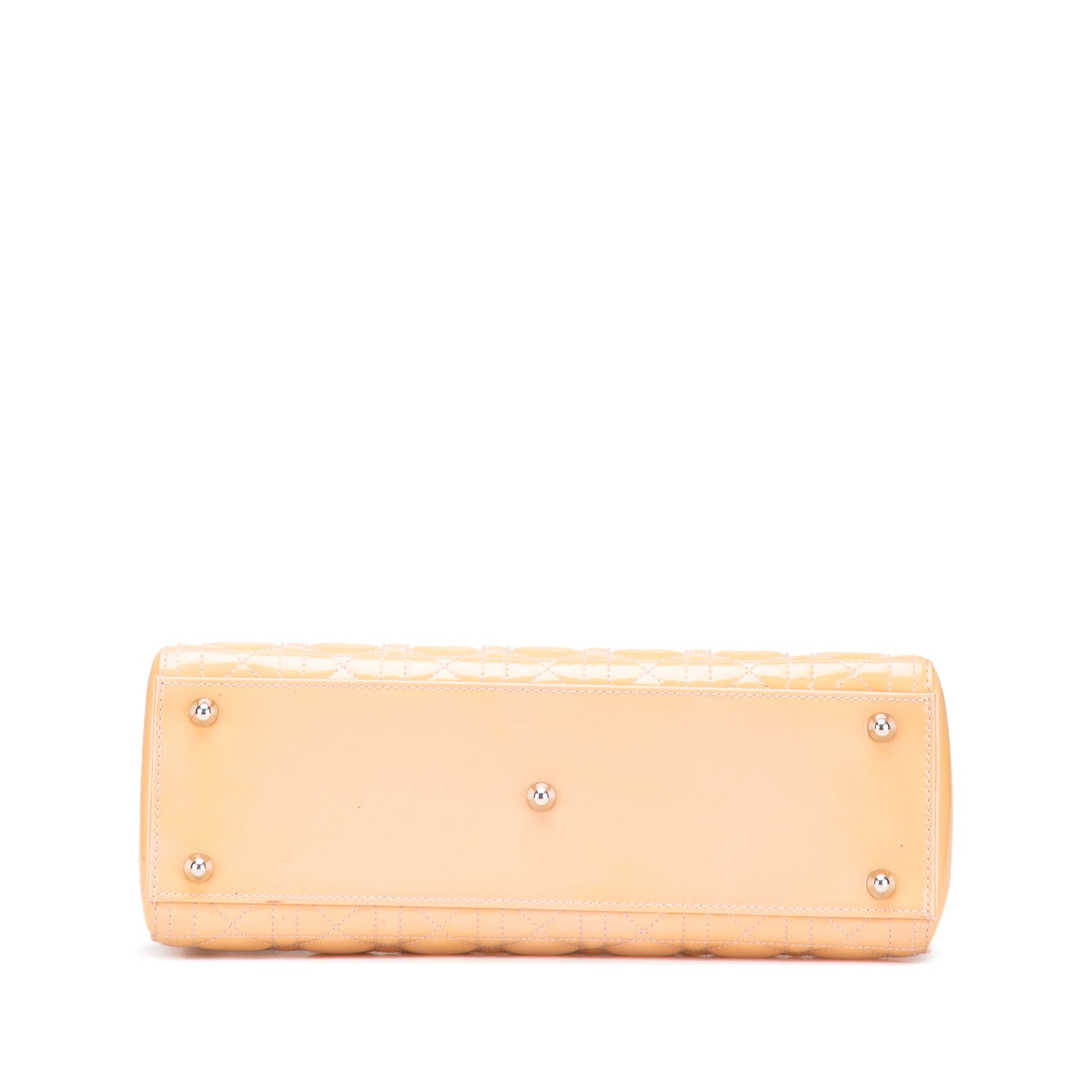 Dior Large Patent Cannage Lady Dior