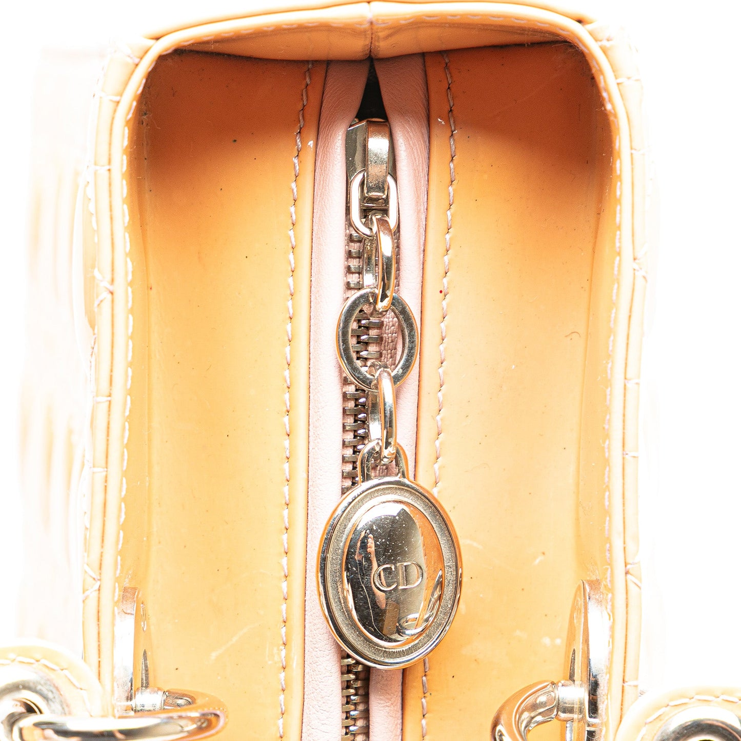 Dior Large Patent Cannage Lady Dior