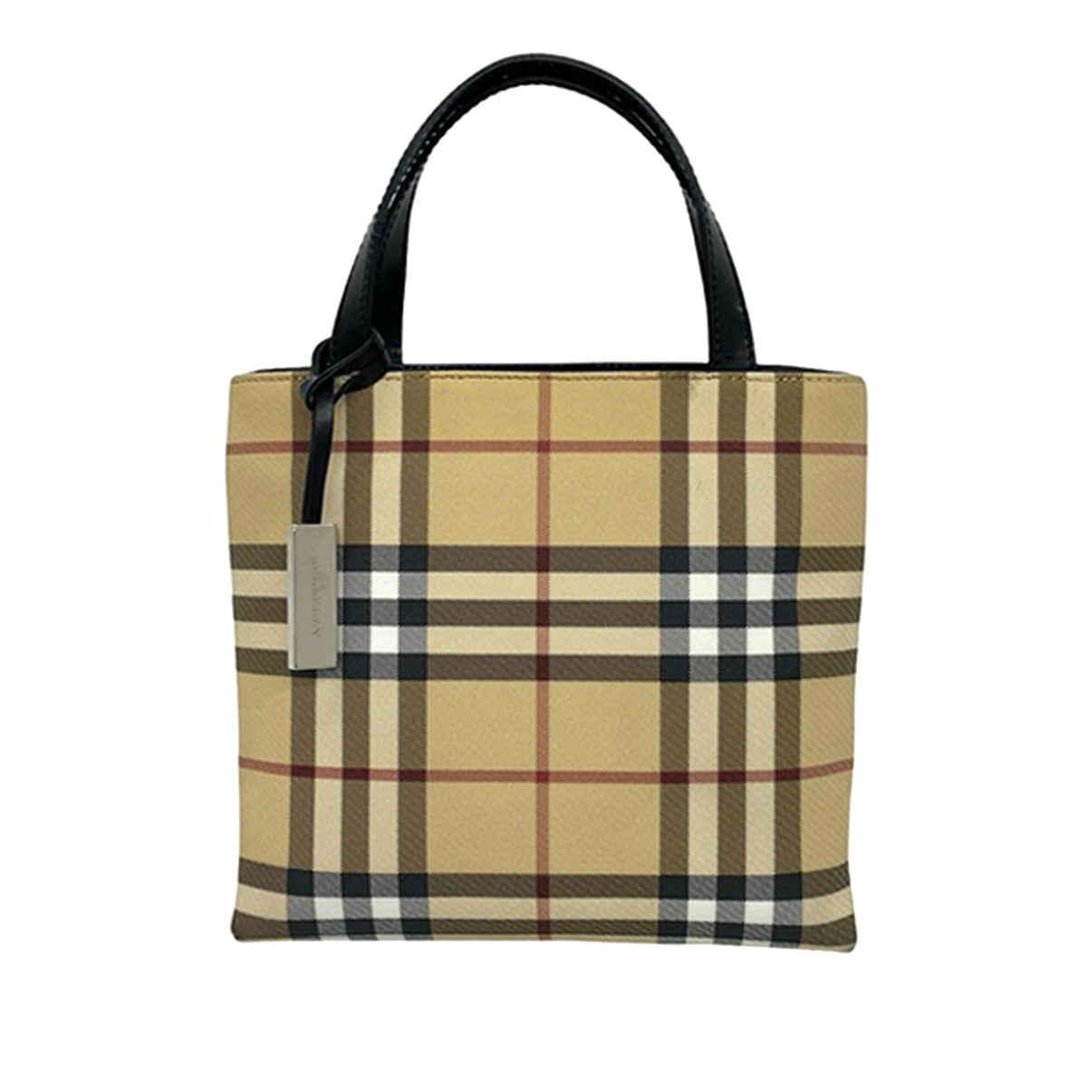 Burberry House Check Canvas Handbag