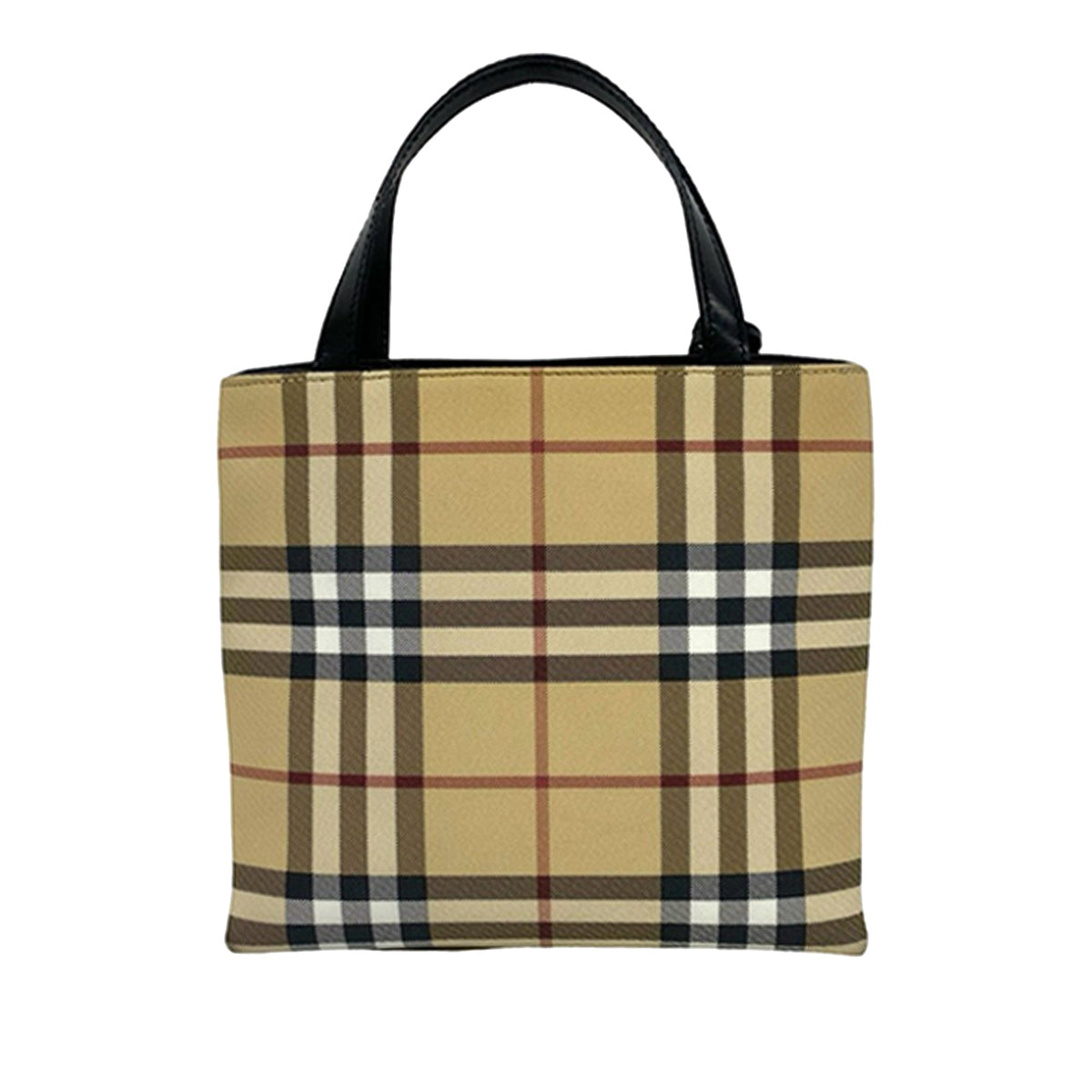 Burberry House Check Canvas Handbag