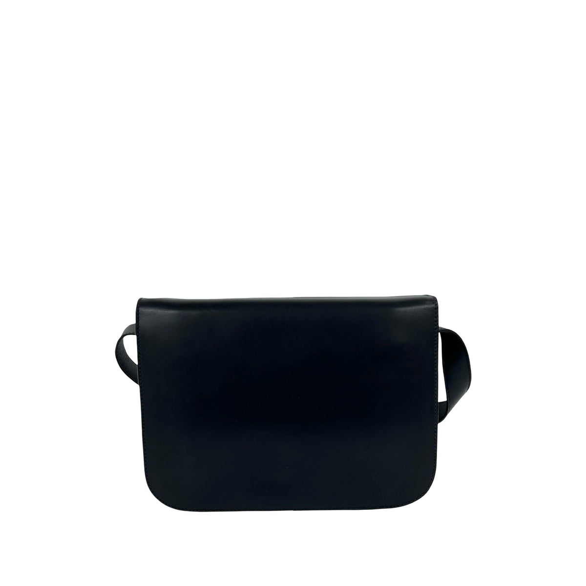 Celine Calfskin Circle Logo Crossbody