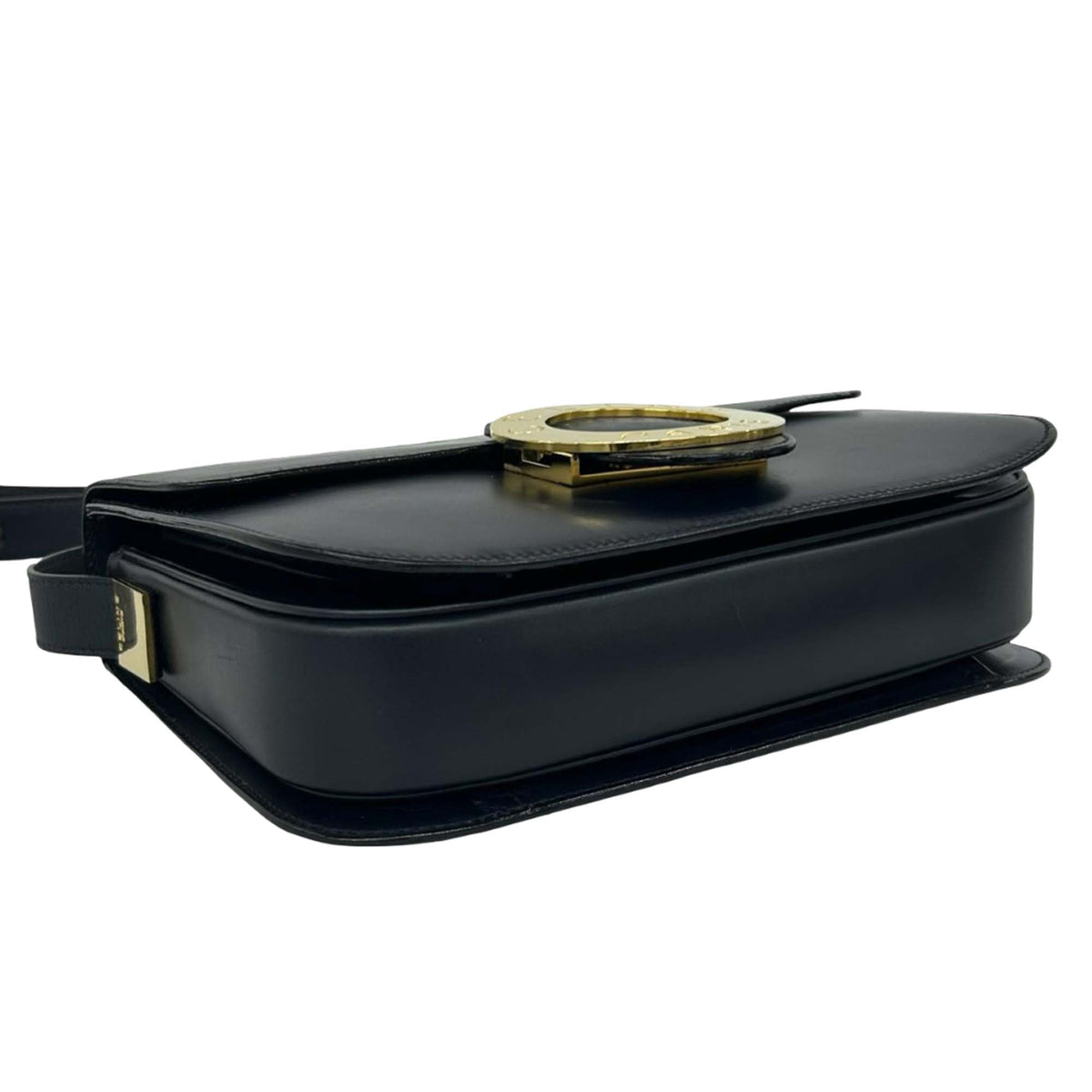 Celine Calfskin Circle Logo Crossbody