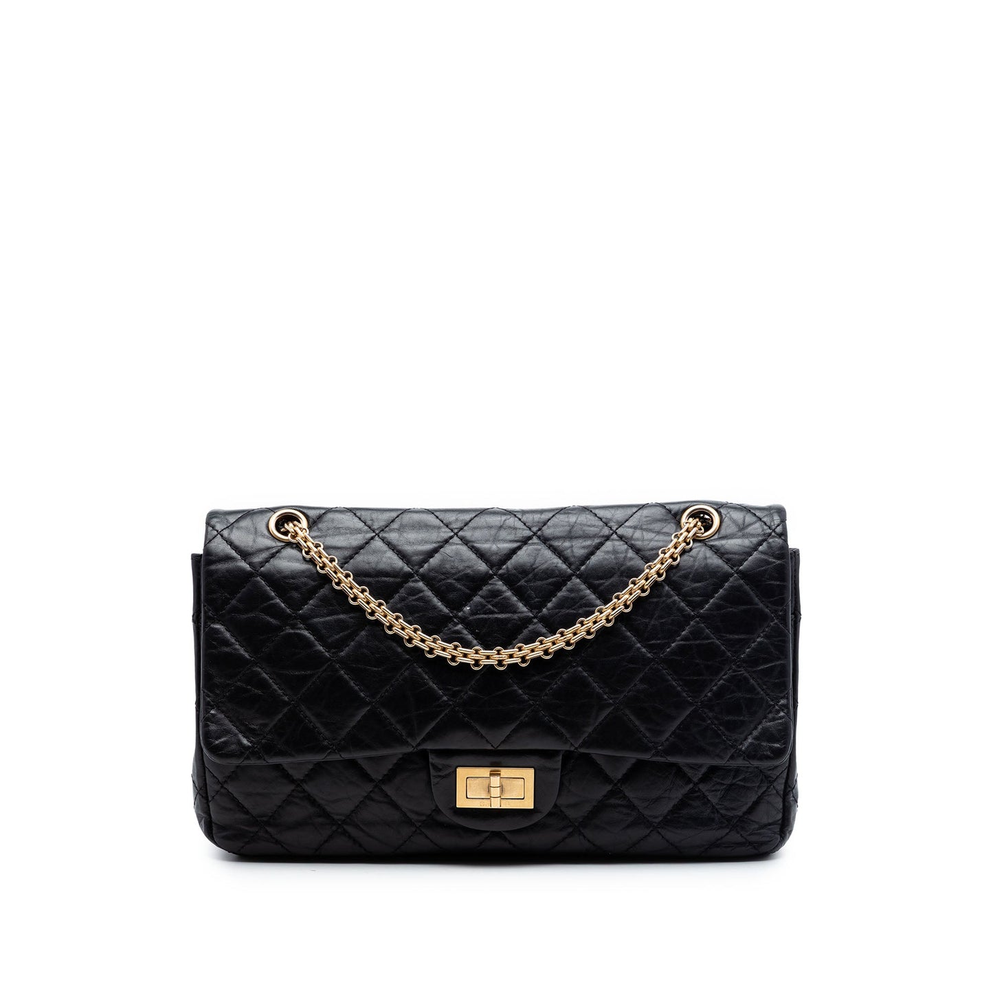 Chanel Quilted Aged Calfskin Reissue 2.55 Double Flap 227