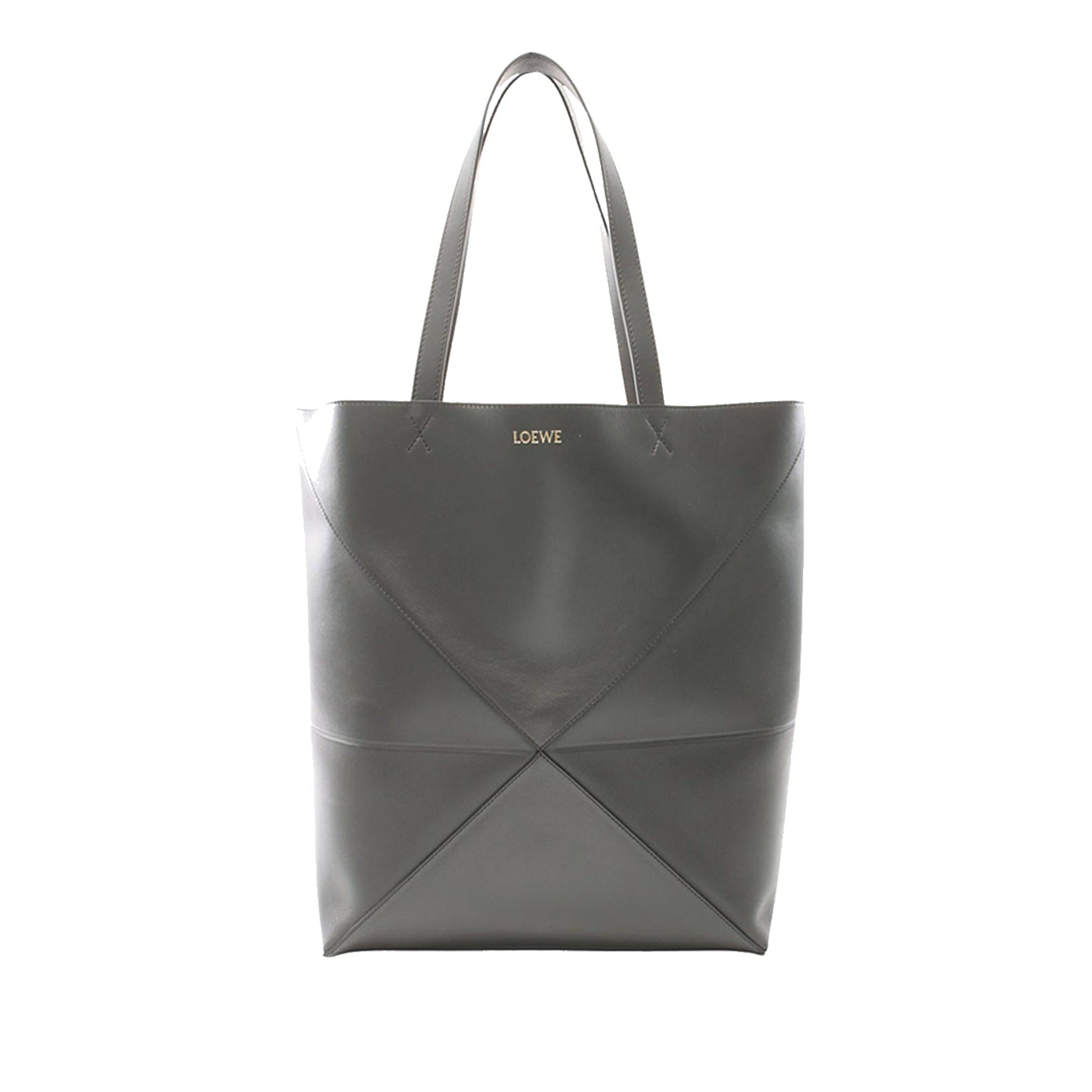 LOEWE Large Calfskin Puzzle Fold Tote