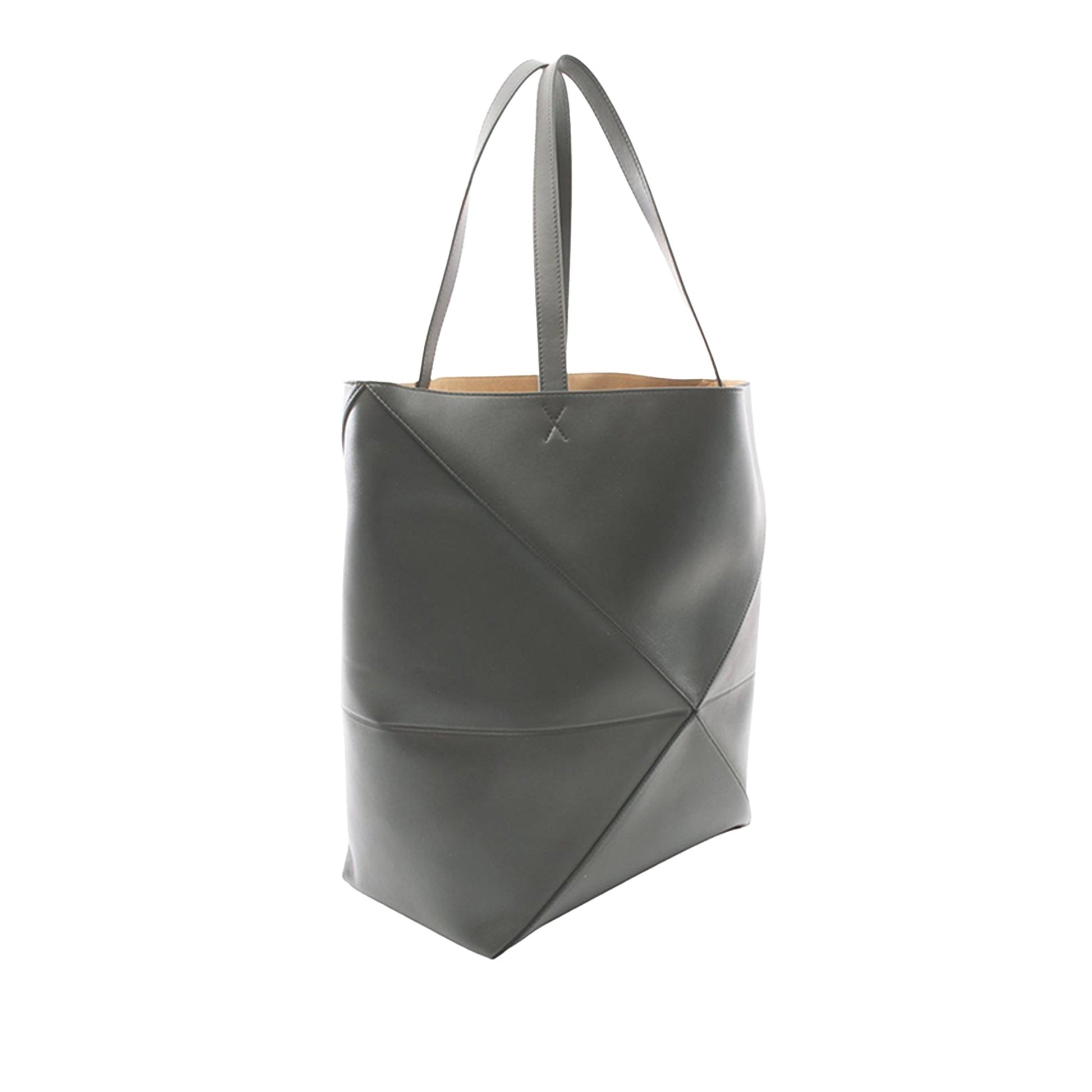 LOEWE Large Calfskin Puzzle Fold Tote