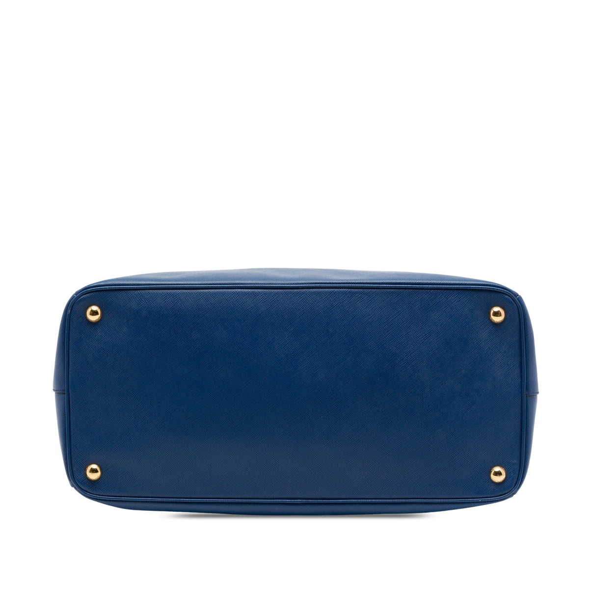 Prada Large Saffiano Lux Gardeners Tote — Blue