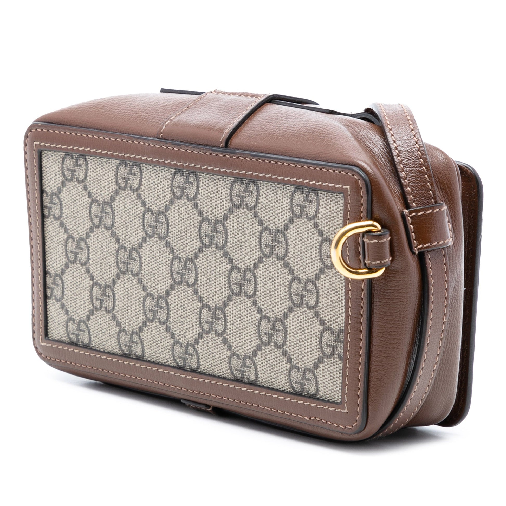 Mini GG Supreme Clasp Crossbody