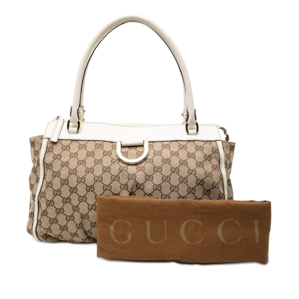 Gucci GG Canvas Abbey D Ring Tote