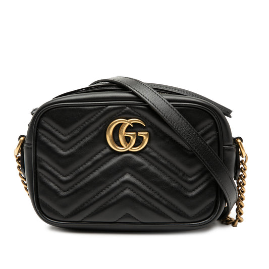 Gucci Mini GG Marmont Matelasse Leather Crossbody