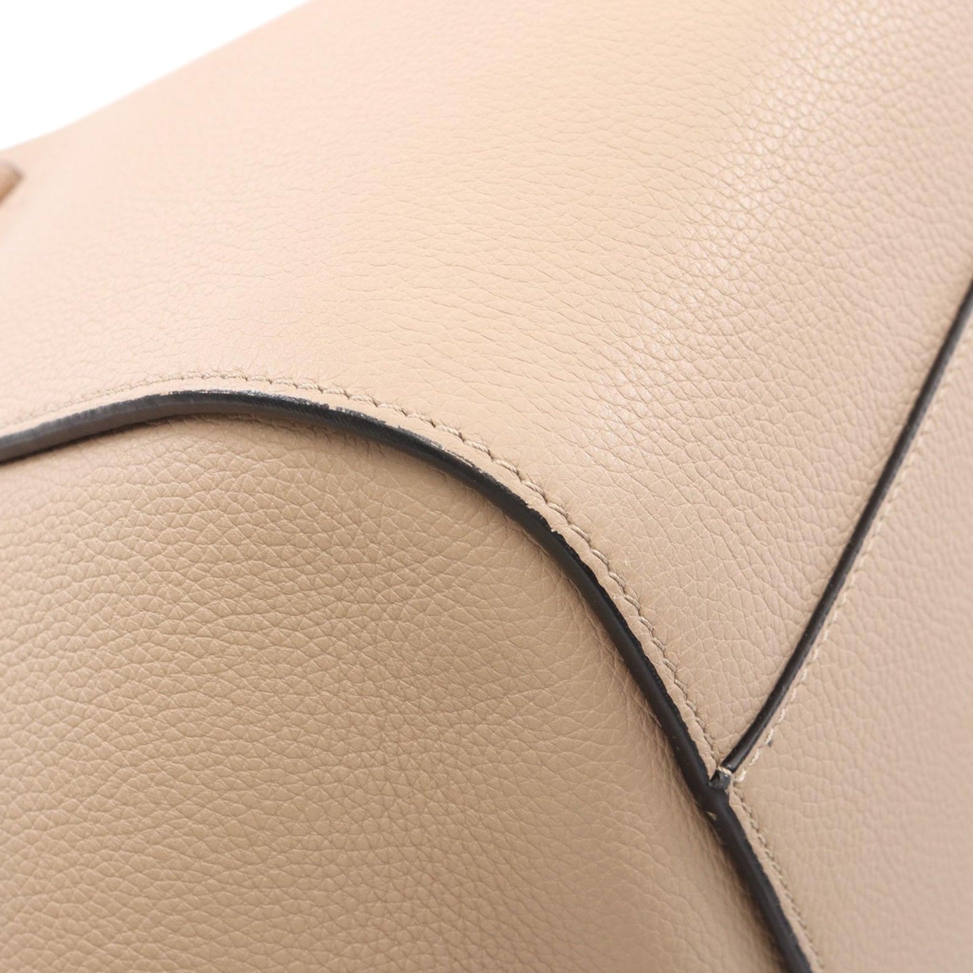 LOEWE Small Grained Calfskin Drawstring Hammock Bag