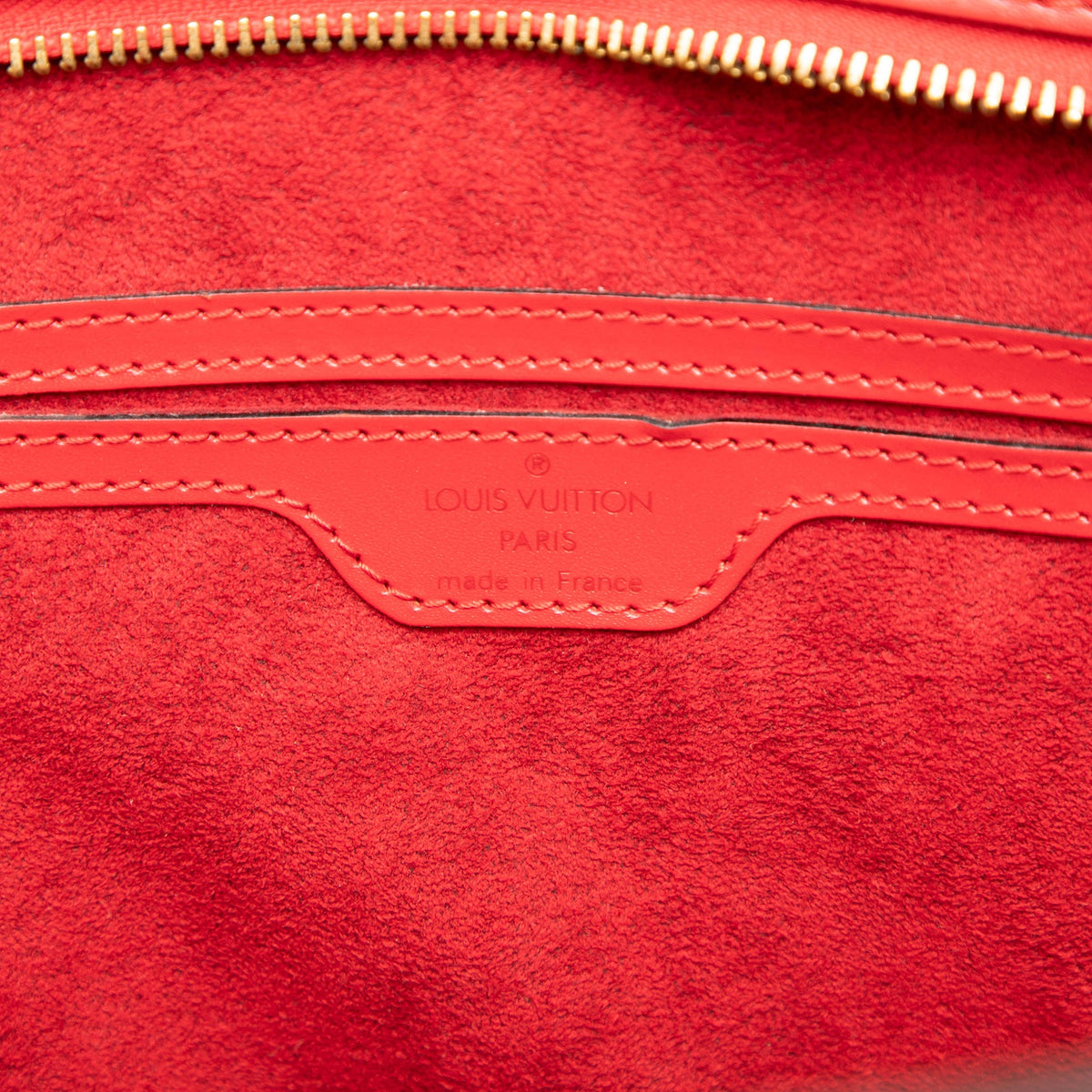 Louis Vuitton Epi Saint Jacques PM Short Strap — Red
