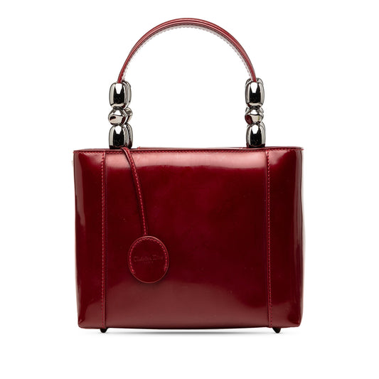 Dior Patent Malice Pearl Satchel
