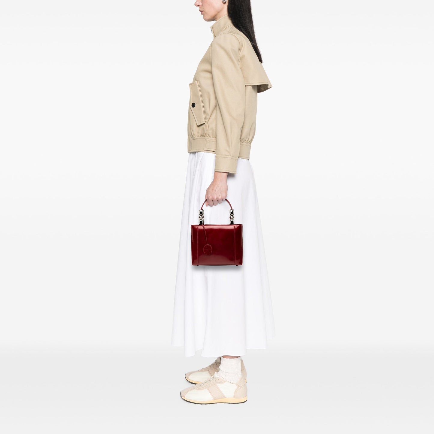 Dior Patent Malice Pearl Satchel